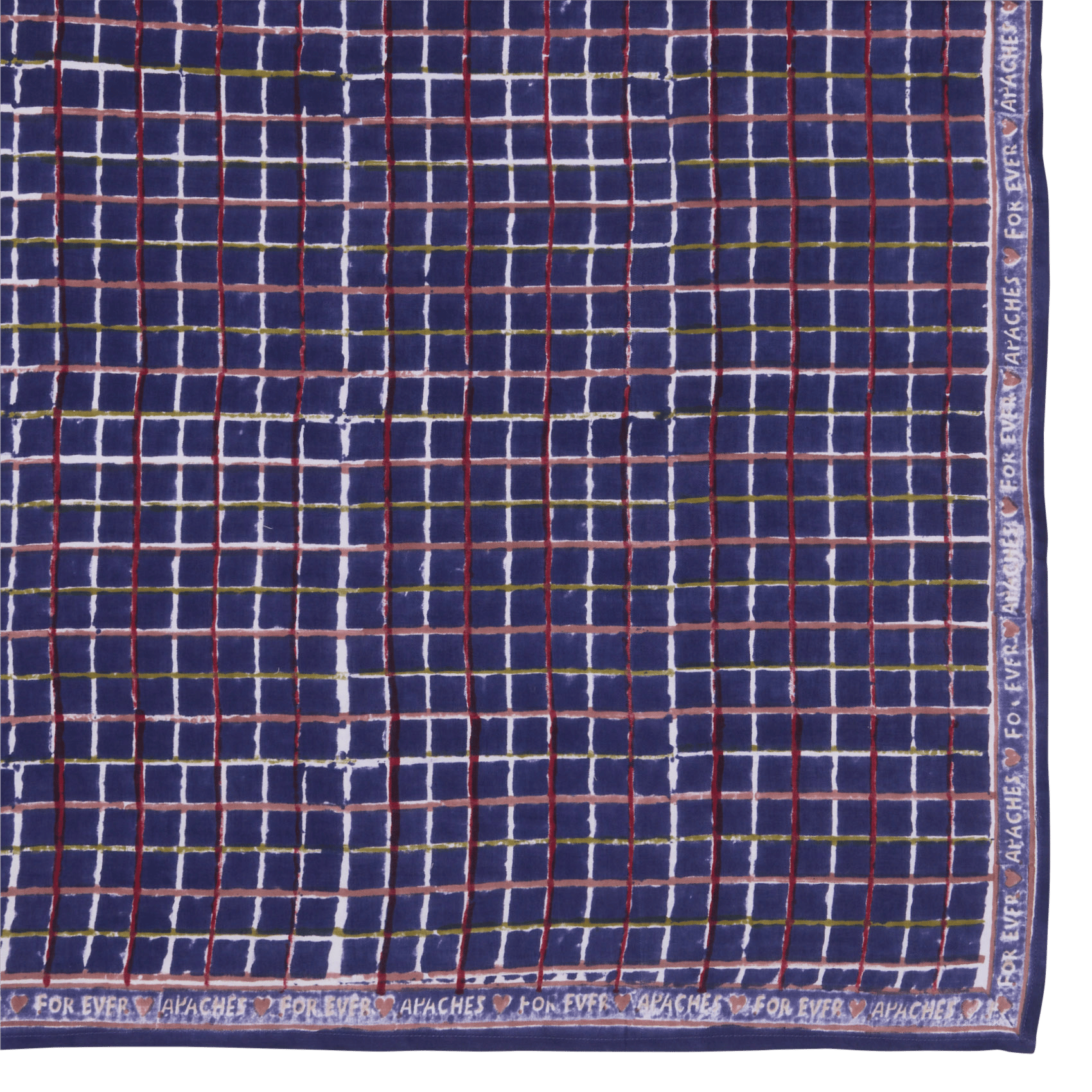 Baumwolltuch mit Print APACHES COLLECTIONS Mehrfarbig