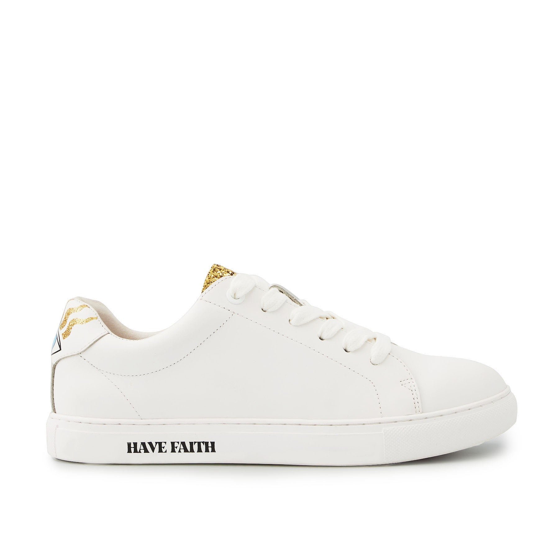 Leather sneakers BONS BAISERS PARIS White