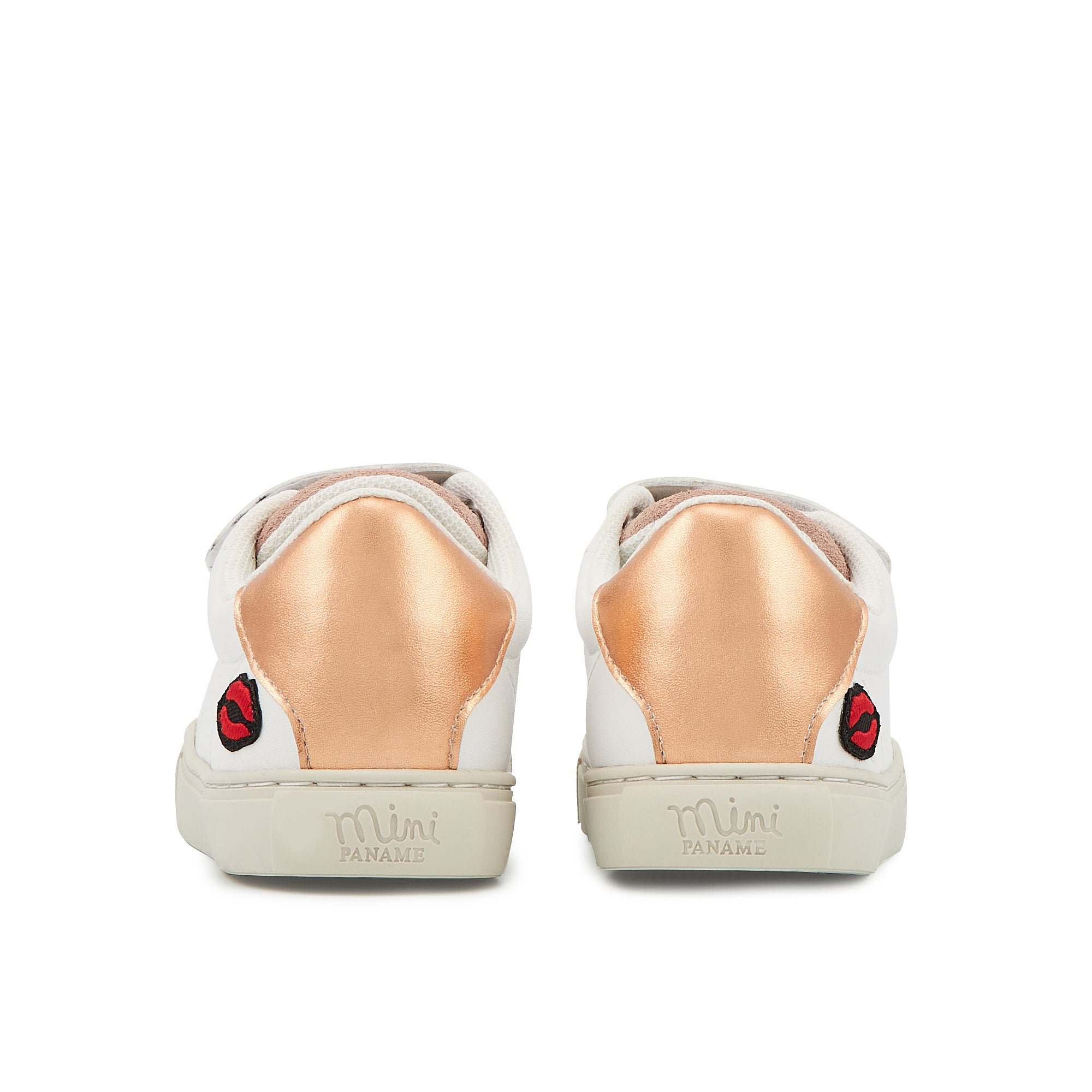 Leather sneakers BONS BAISERS PARIS White