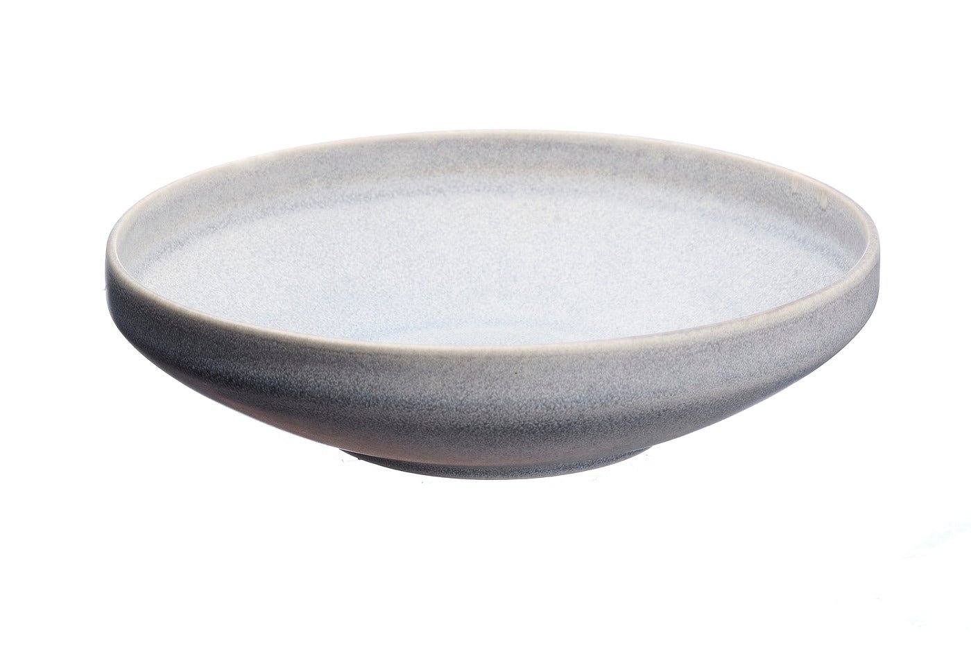 Moon gray ø20cm deep plate - 6 pieces Grey