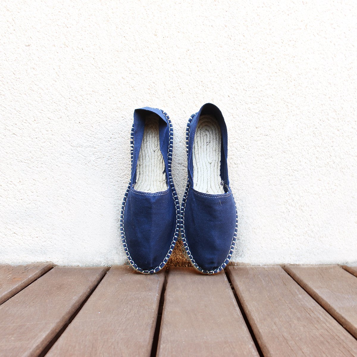 Cotton canvas espadrilles JULES & JENN Blue
