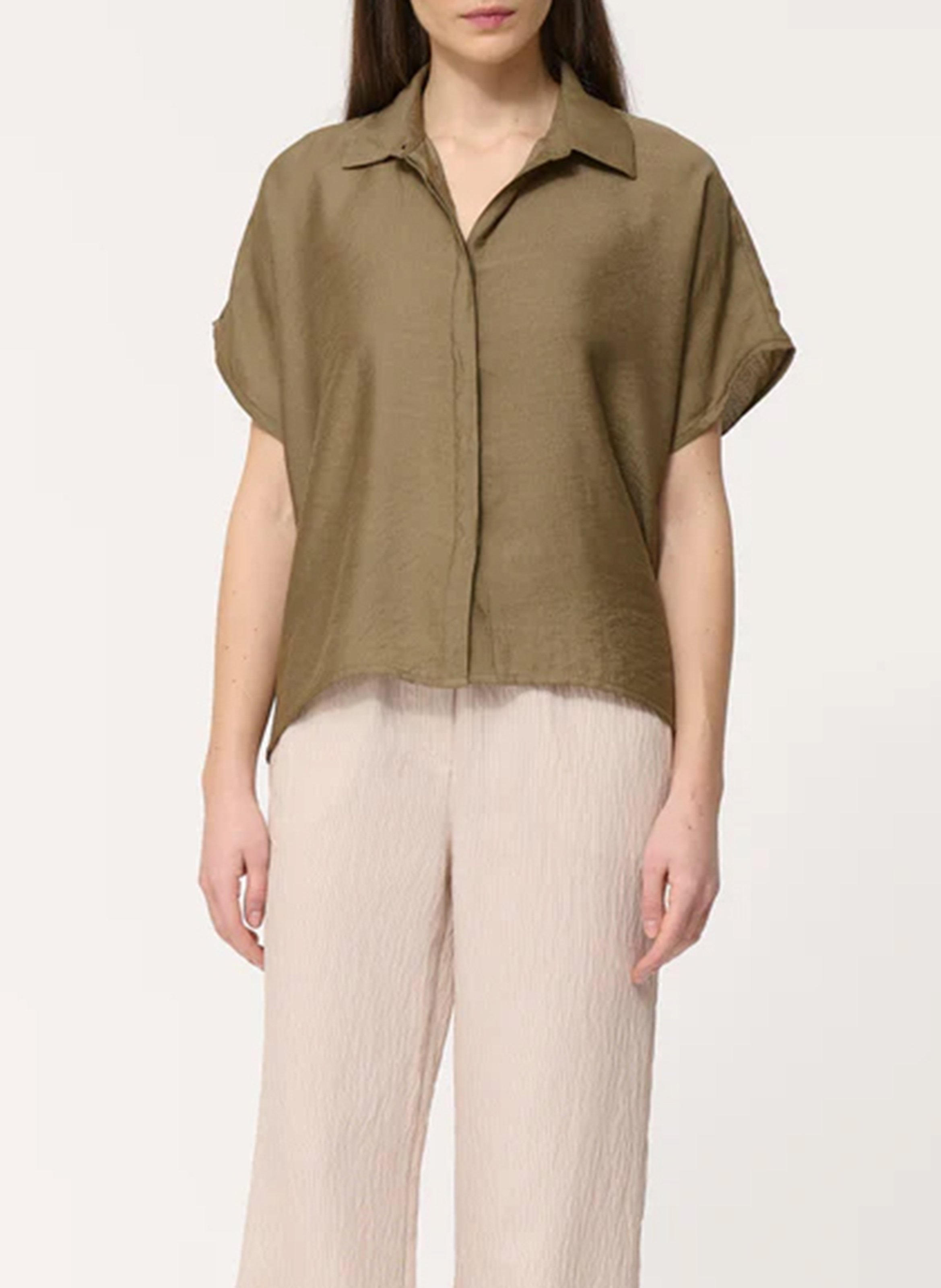 Chemisier oversize Army Humility - Femme HJ-CH-BOVIRI-V | Place des ...