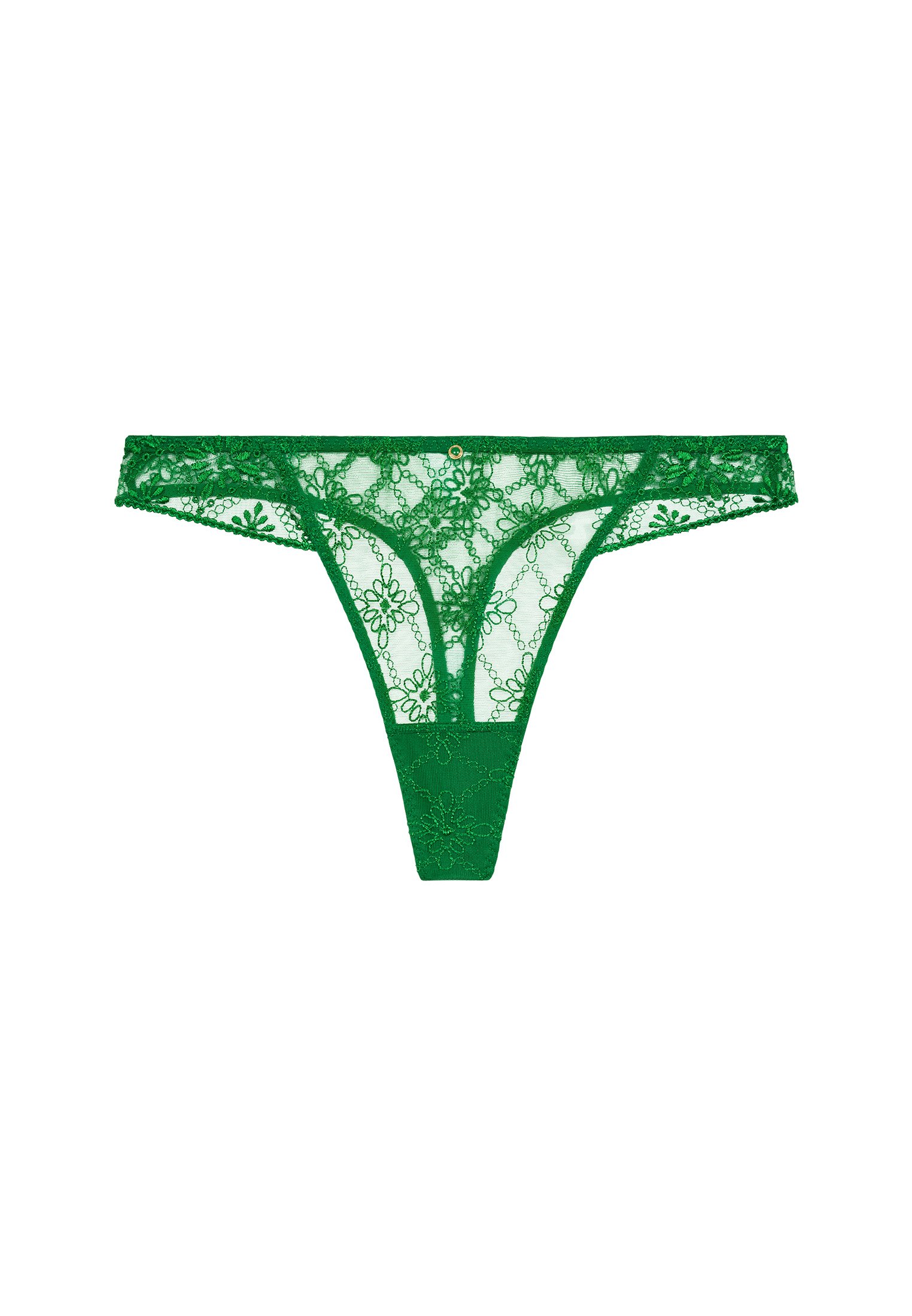 Cotton tanga AUBADE Green