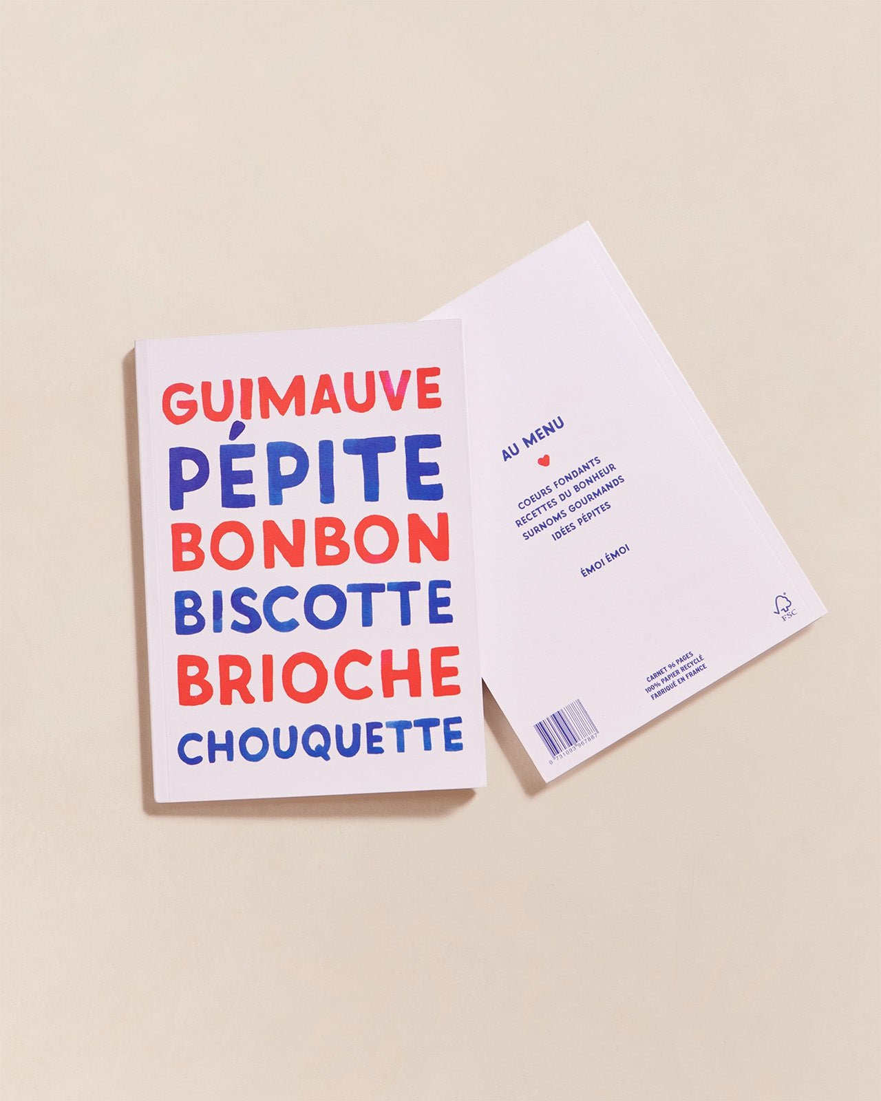 Le carnet pépite EMOI EMOI Multicolore