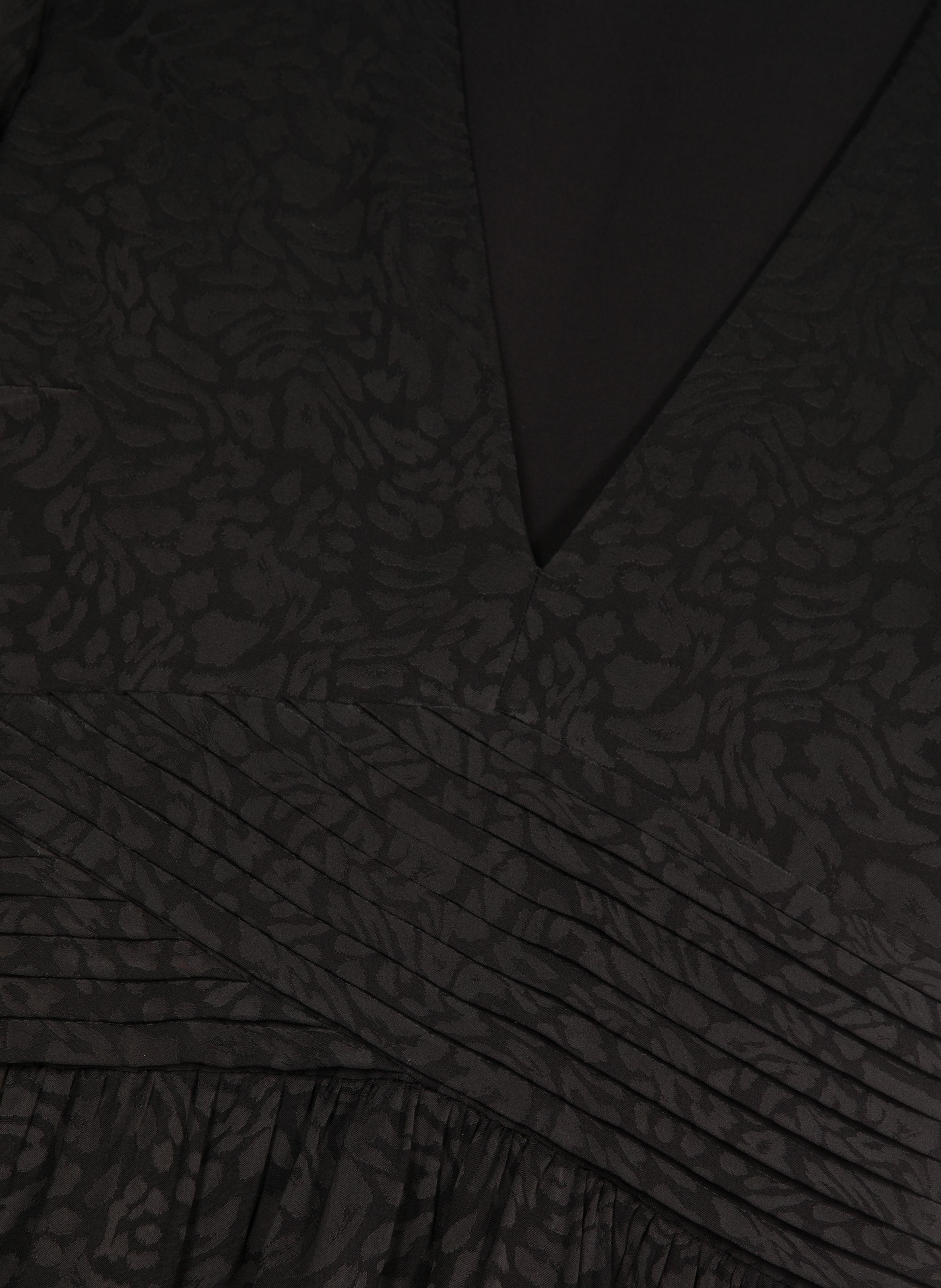 Long jacquard dress THE KOOPLES Black