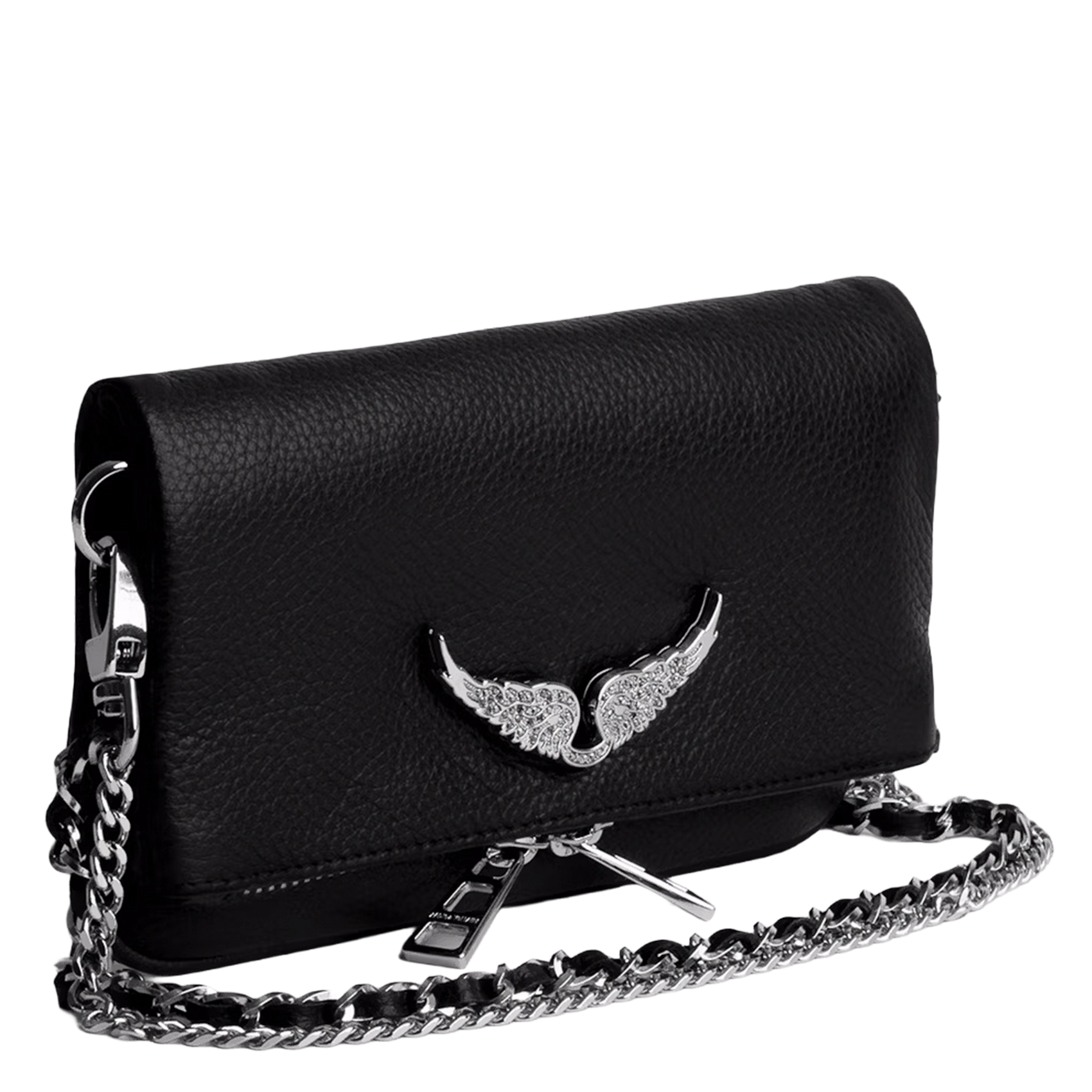 Nerfleren clutch ZADIG&VOLTAIRE Zwart