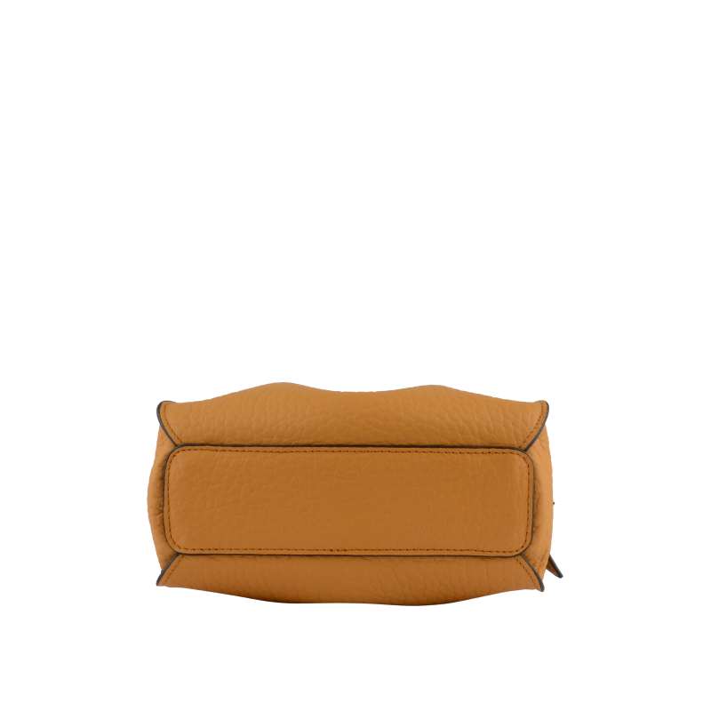 Shoulder bag - cowhide leather POURCHET Red