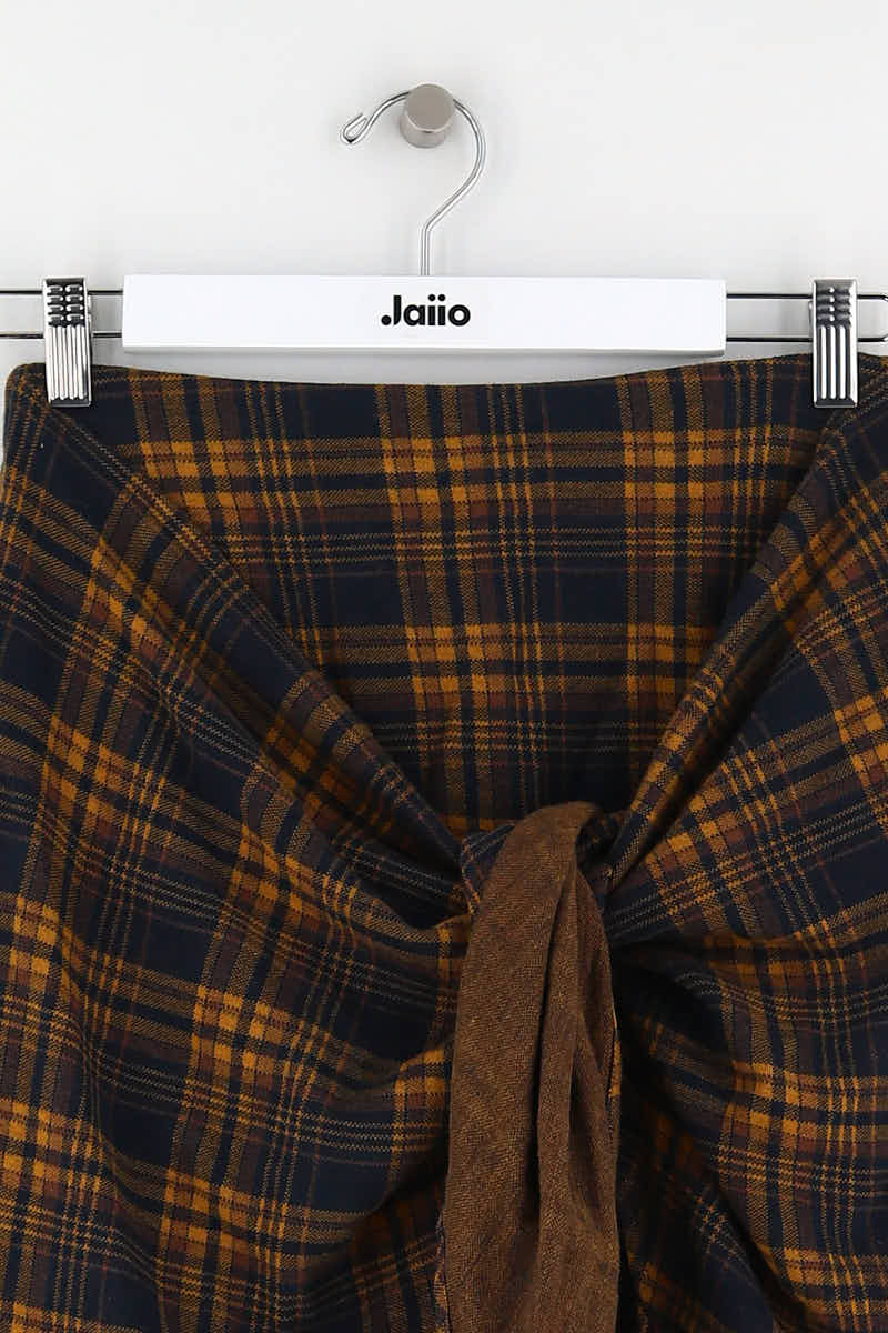 Mini skirt VALENTINE GAUTHIER- SECONDE MAIN Brown