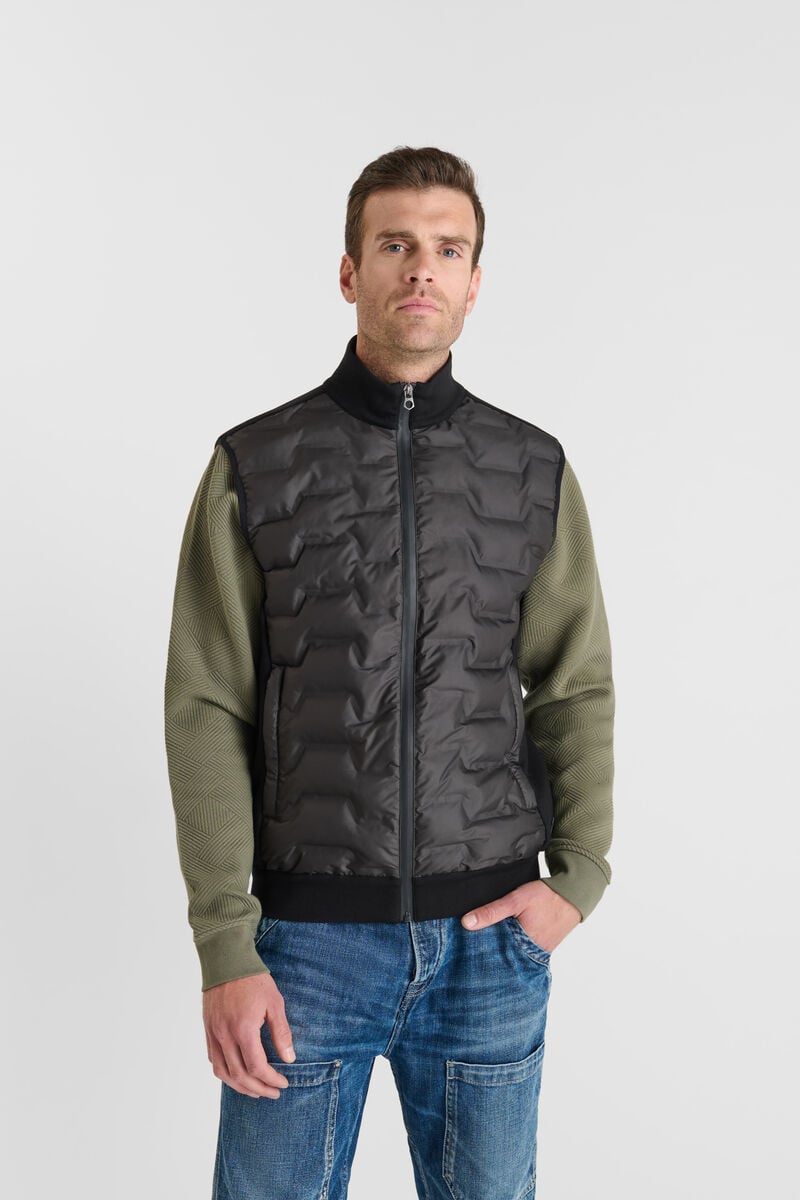 Sleeveless jacket LE TEMPS DES CERISES Black