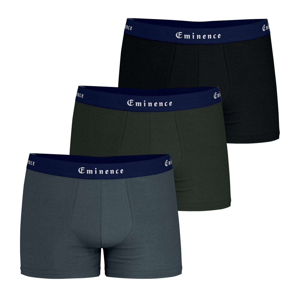 Set of 3 boxers made in France EMINENCE Multicolored