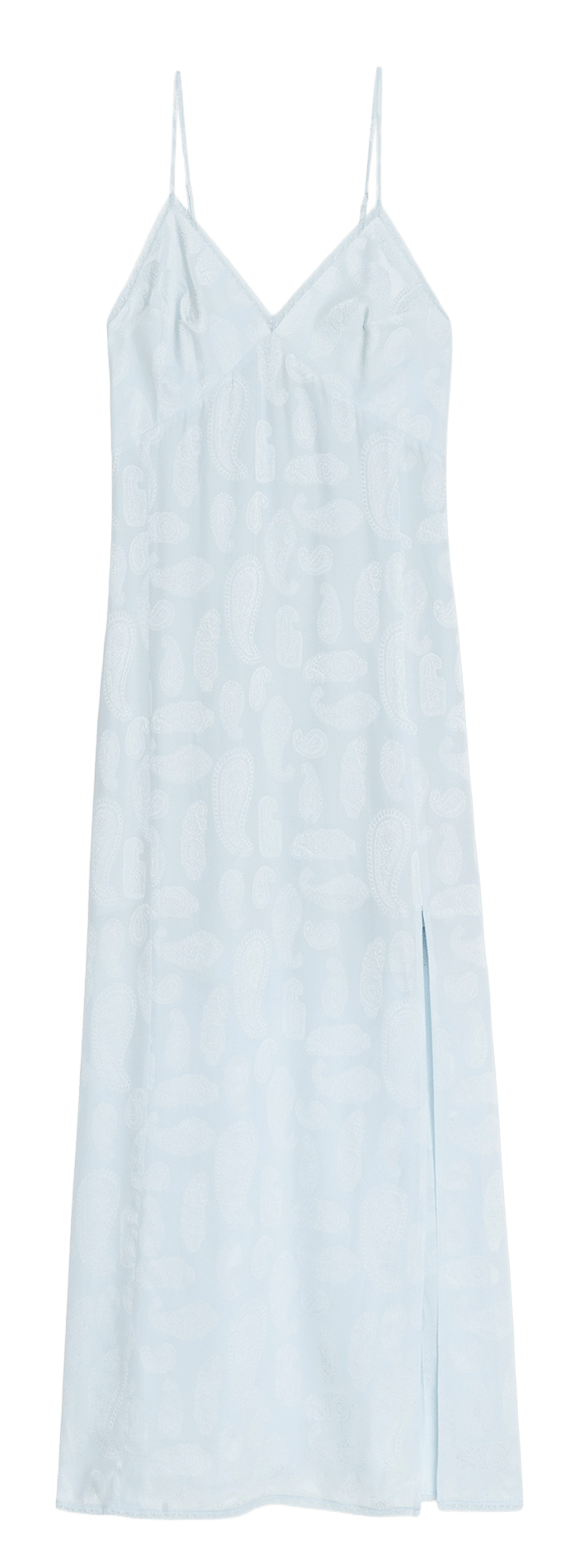 Langes Seidenkleid ZADIG&VOLTAIRE Blau