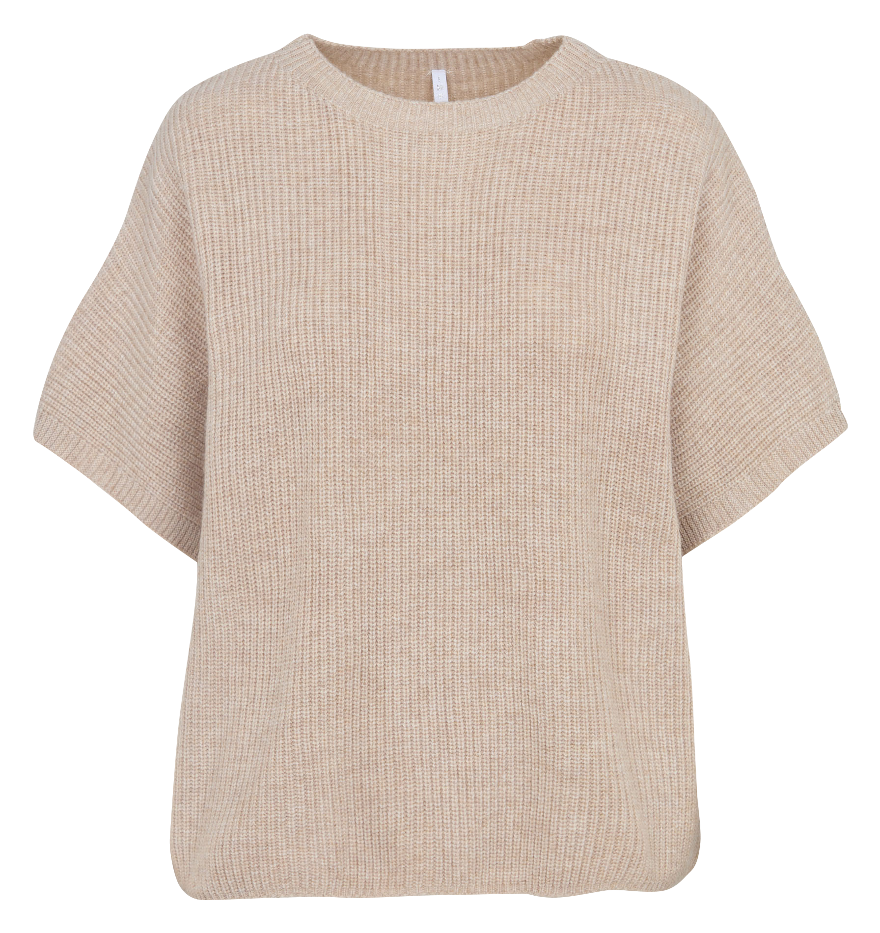 Loose-fit knit-blend sweater with round neck IMPERIAL