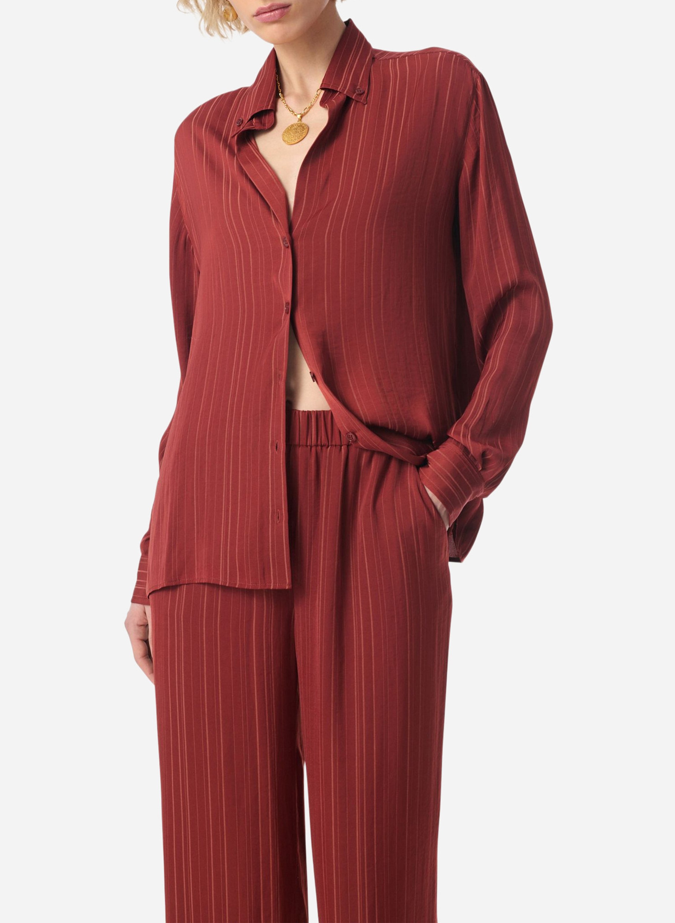 Chemise col classique VANESSA BRUNO Red