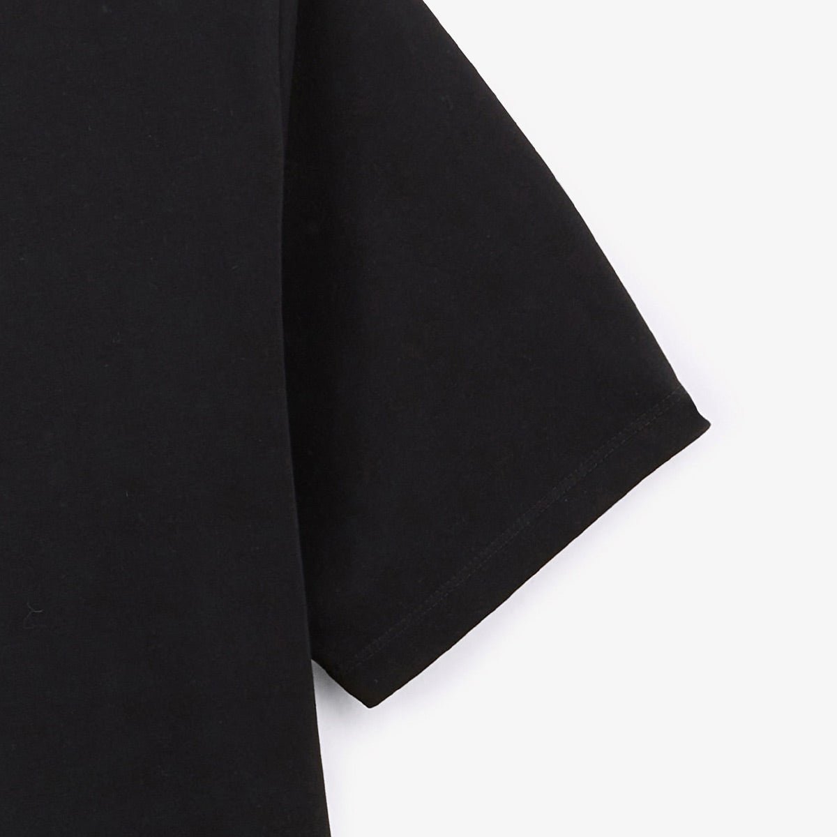 Round-neck cotton T-shirt SERGE BLANCO Black