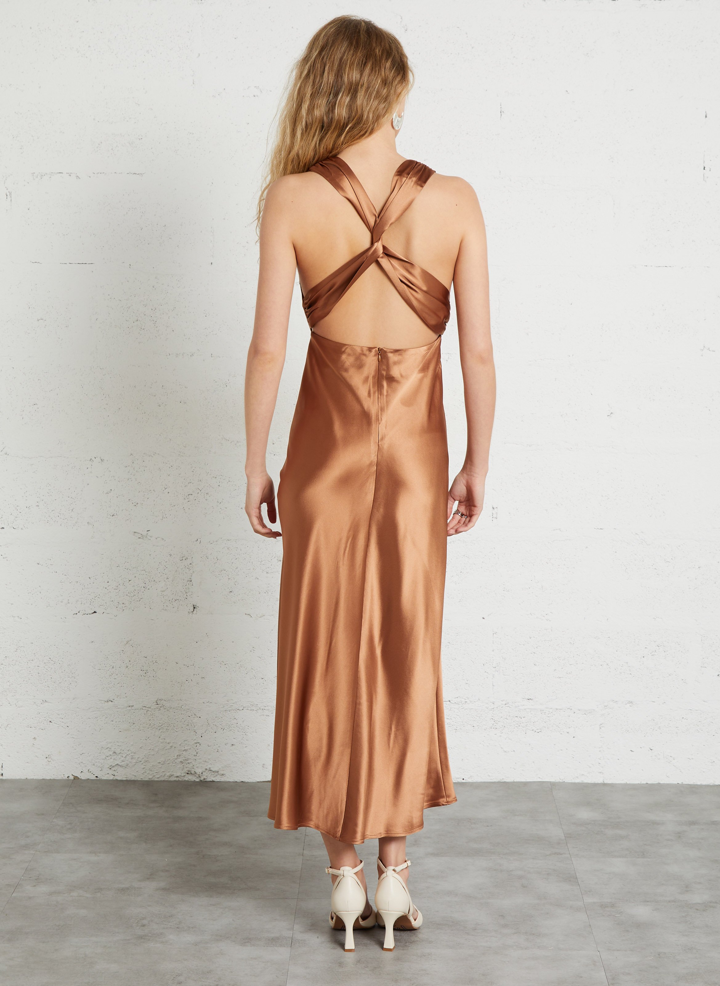 Body in gerippter Optik LA PETITE ETOILE Braun