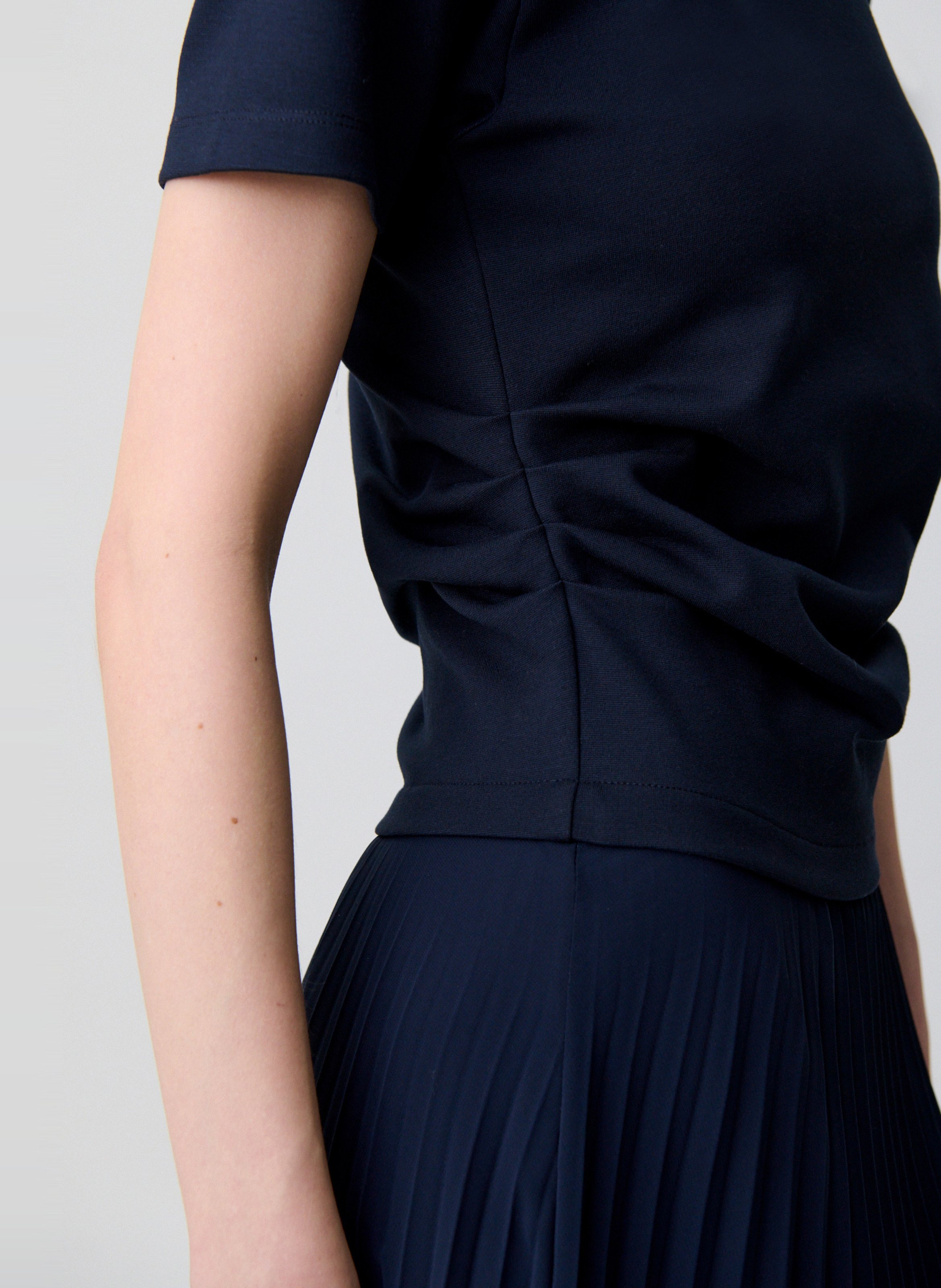 Long flared dress CLAUDIE PIERLOT Blue