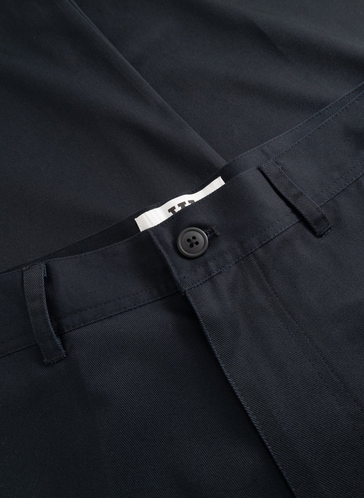 Pantalon droit en coton mélangé WOOD WOOD Bleu