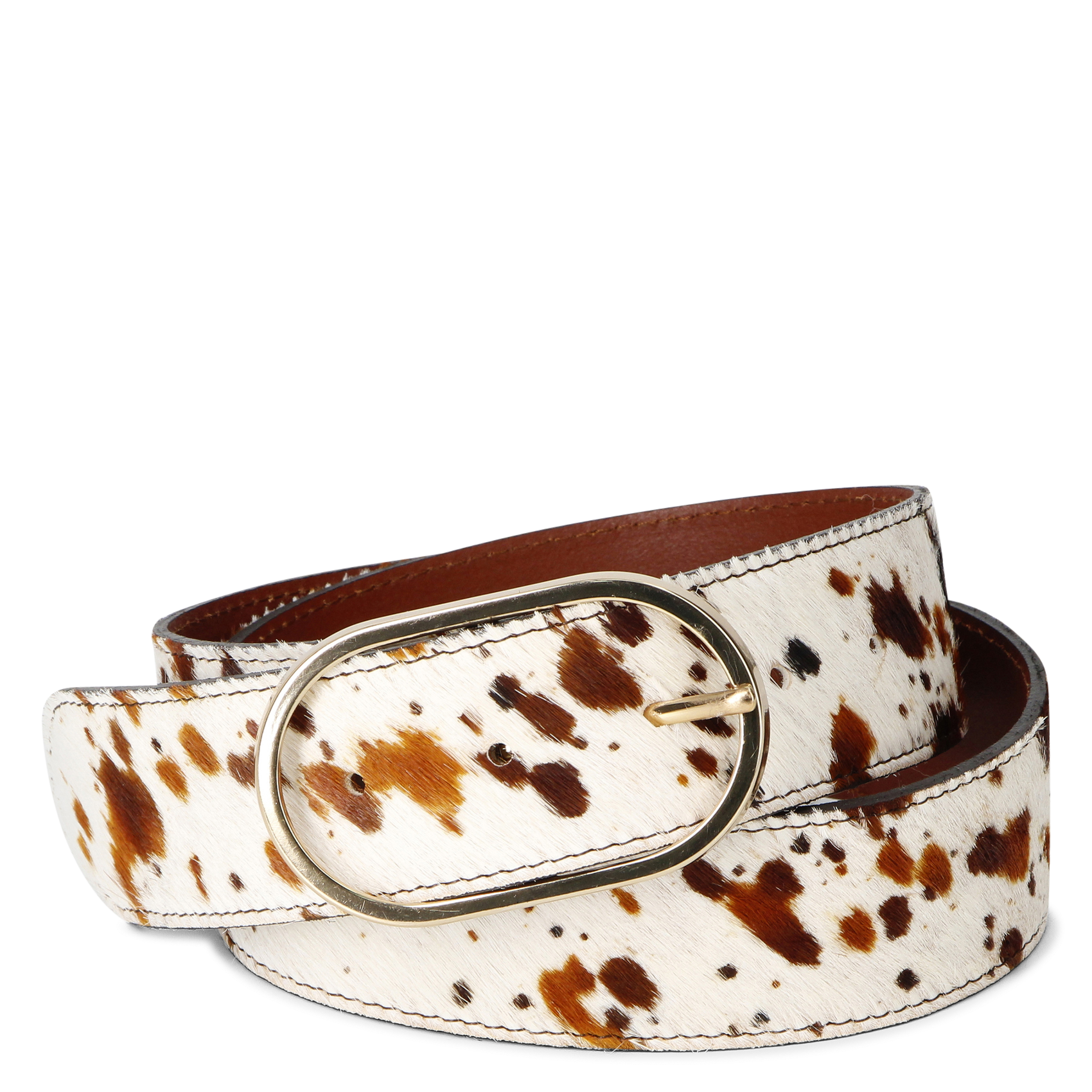 Ceinture imprimée en cuir  HERBERT FRERE SOEUR Multicolore
