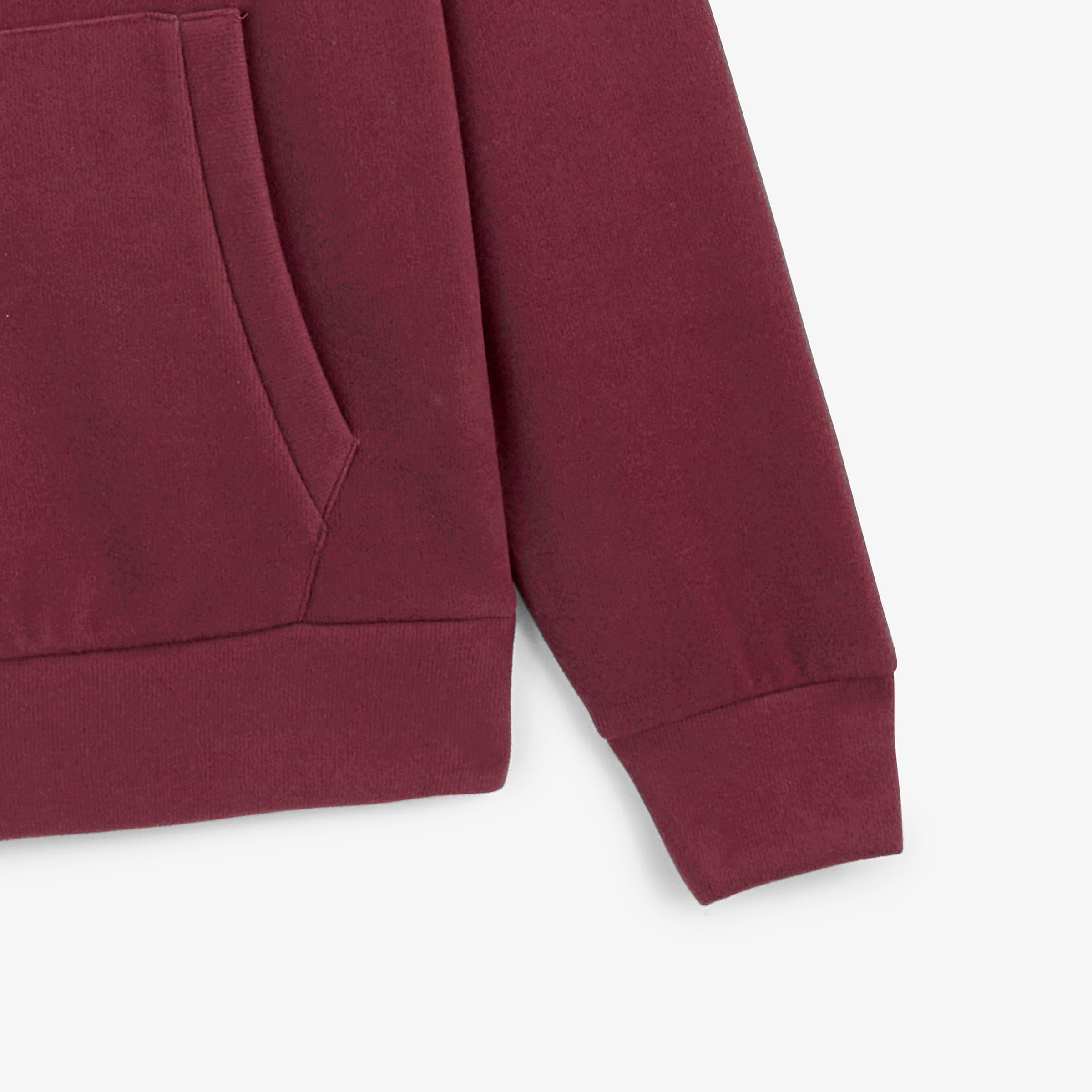 Zip-up sweatshirt with shirt collar SERGE BLANCO Red