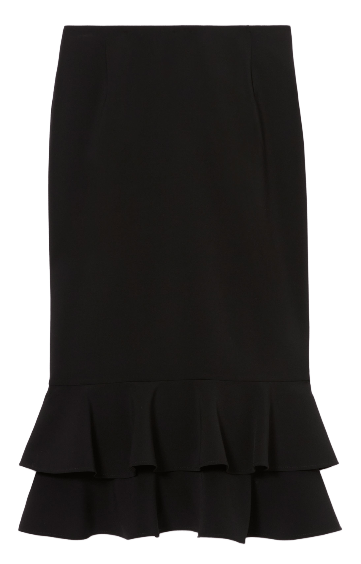 Ausgestellter Midirock CLAUDIE PIERLOT Schwarz