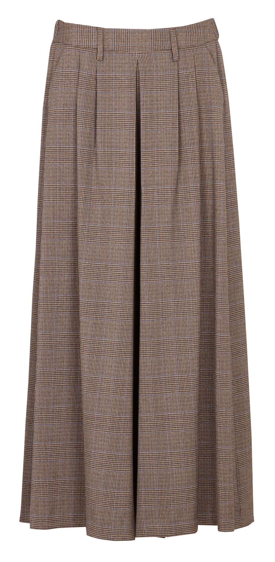 Pantalon large à carreaux MAISON 123 Beige