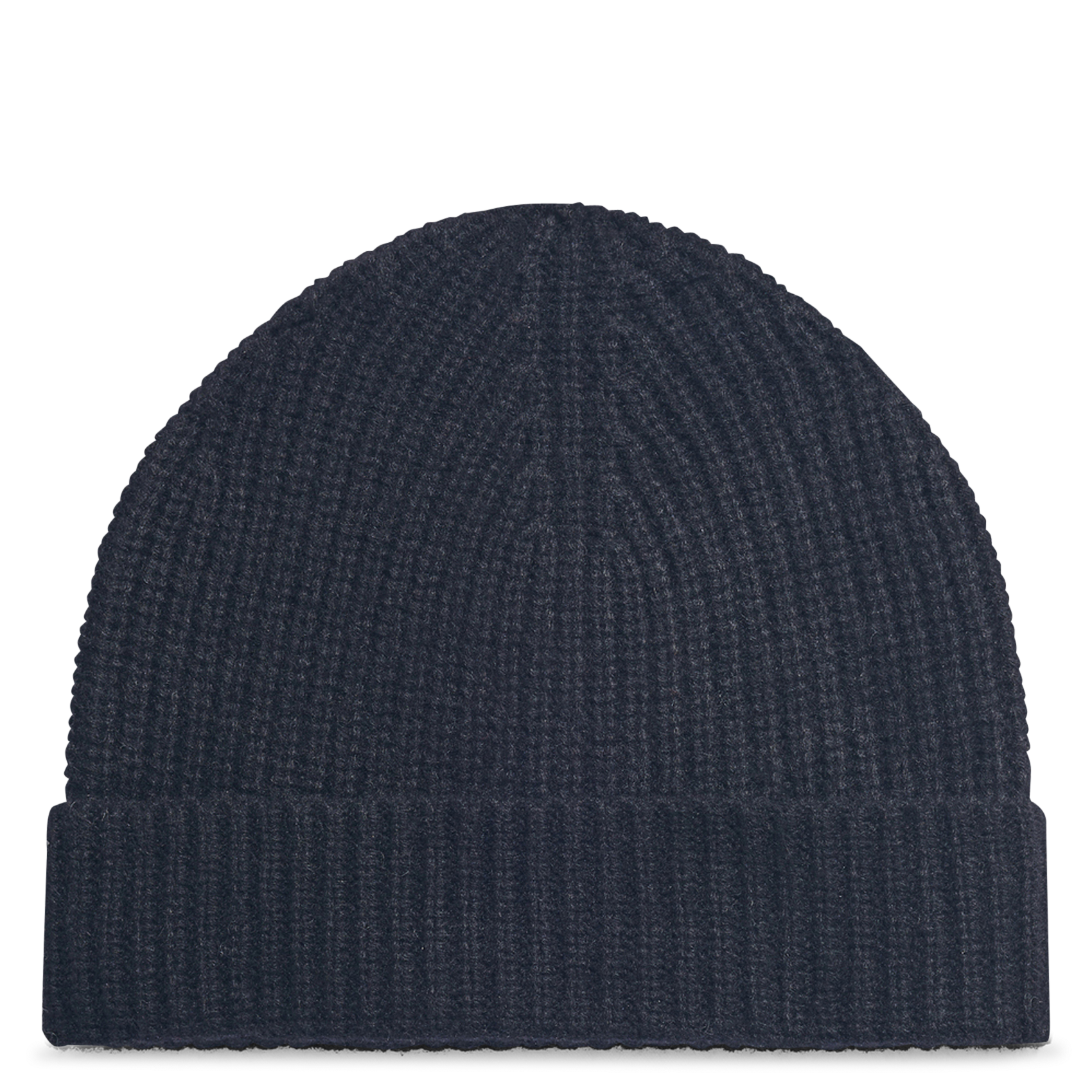 Bonnet à revers côtelé en cachemire GERARD DAREL Noir