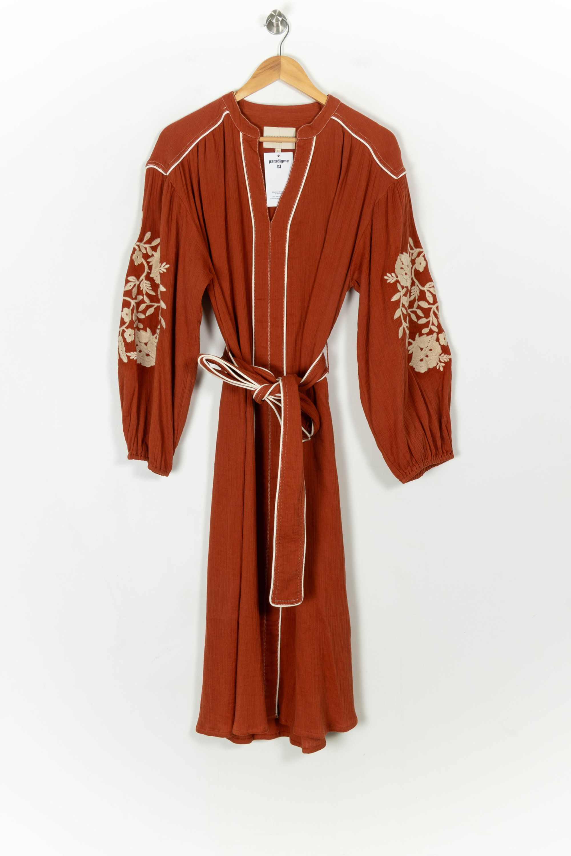 Long dress STELLA FOREST - SECONDE MAIN Orange