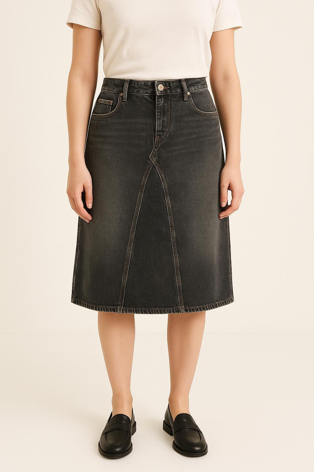 Short & midi skirt ISABEL MARANT ÉTOILE - SECONDE MAIN Grey