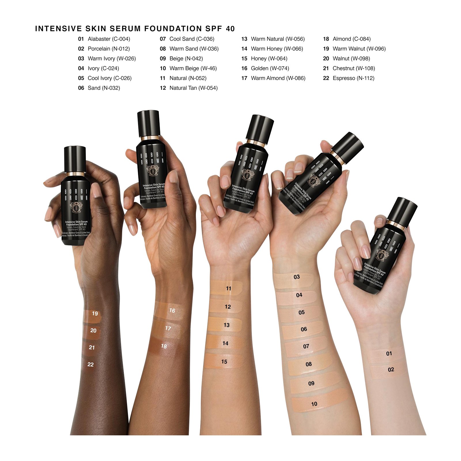 Intensive Serum Foundation SPF40 BOBBI BROWN 15 honey (w-064)