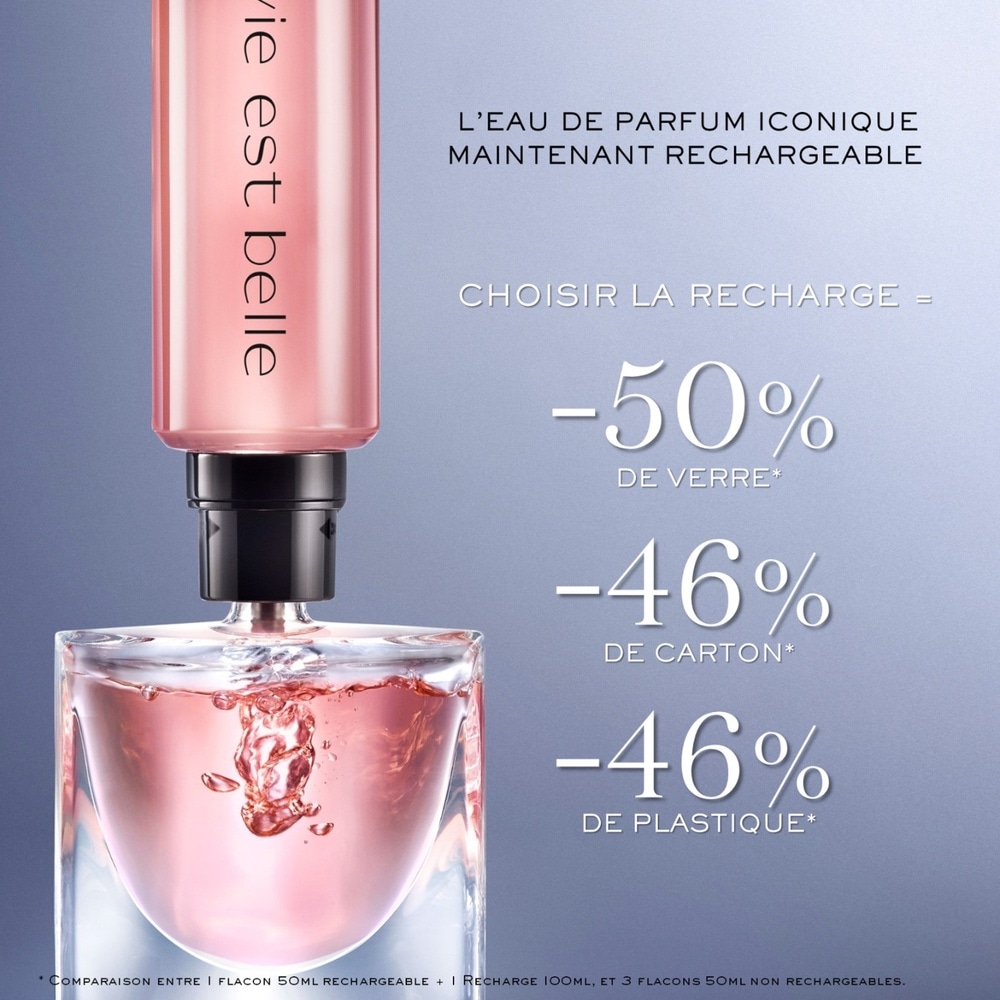 LA VIE EST BELLE EDP LA RECHARGE 100ML LANCÔME No color