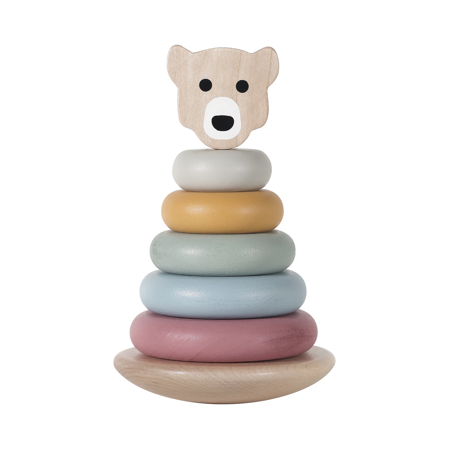 Bear stacking tower KINDSGUT Multicolored