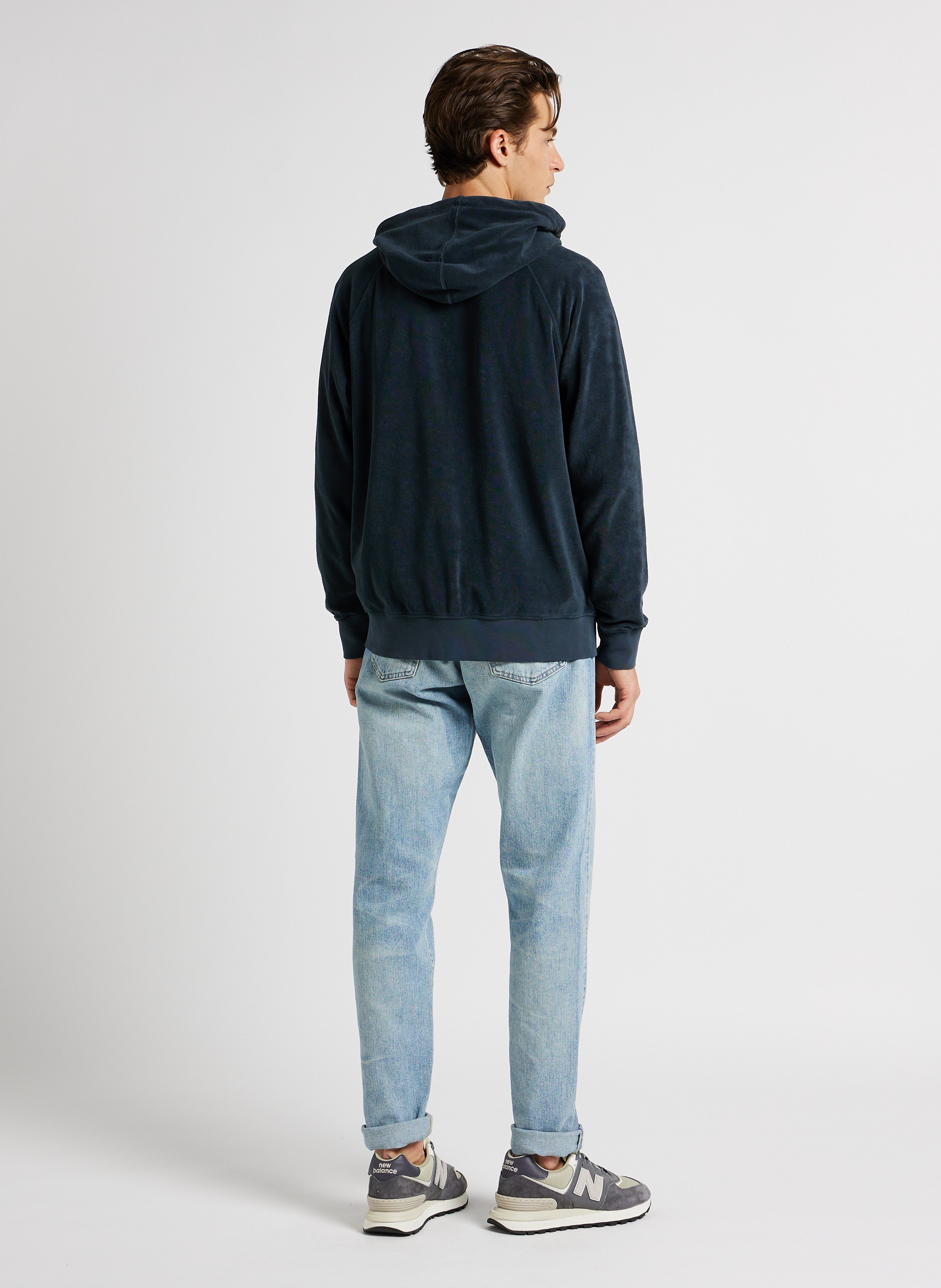 Tapered cotton jeans EDWIN Blue