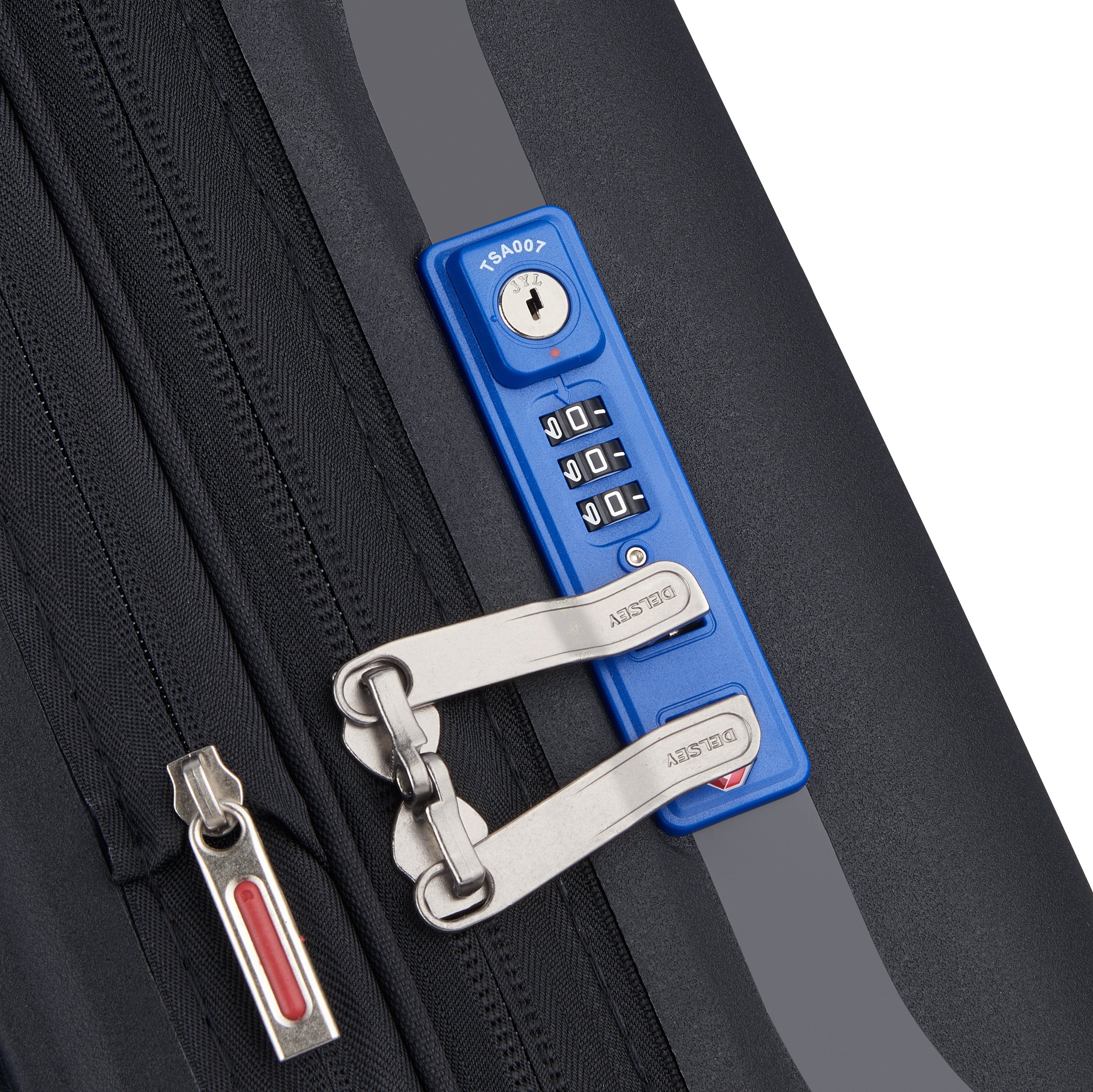 Rigid hold suitcase DELSEY PARIS Black