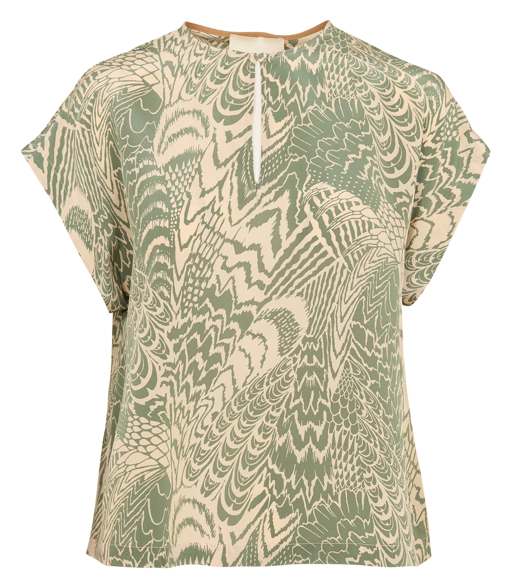 Blouse imprimée en soie MOMONI Multicolore