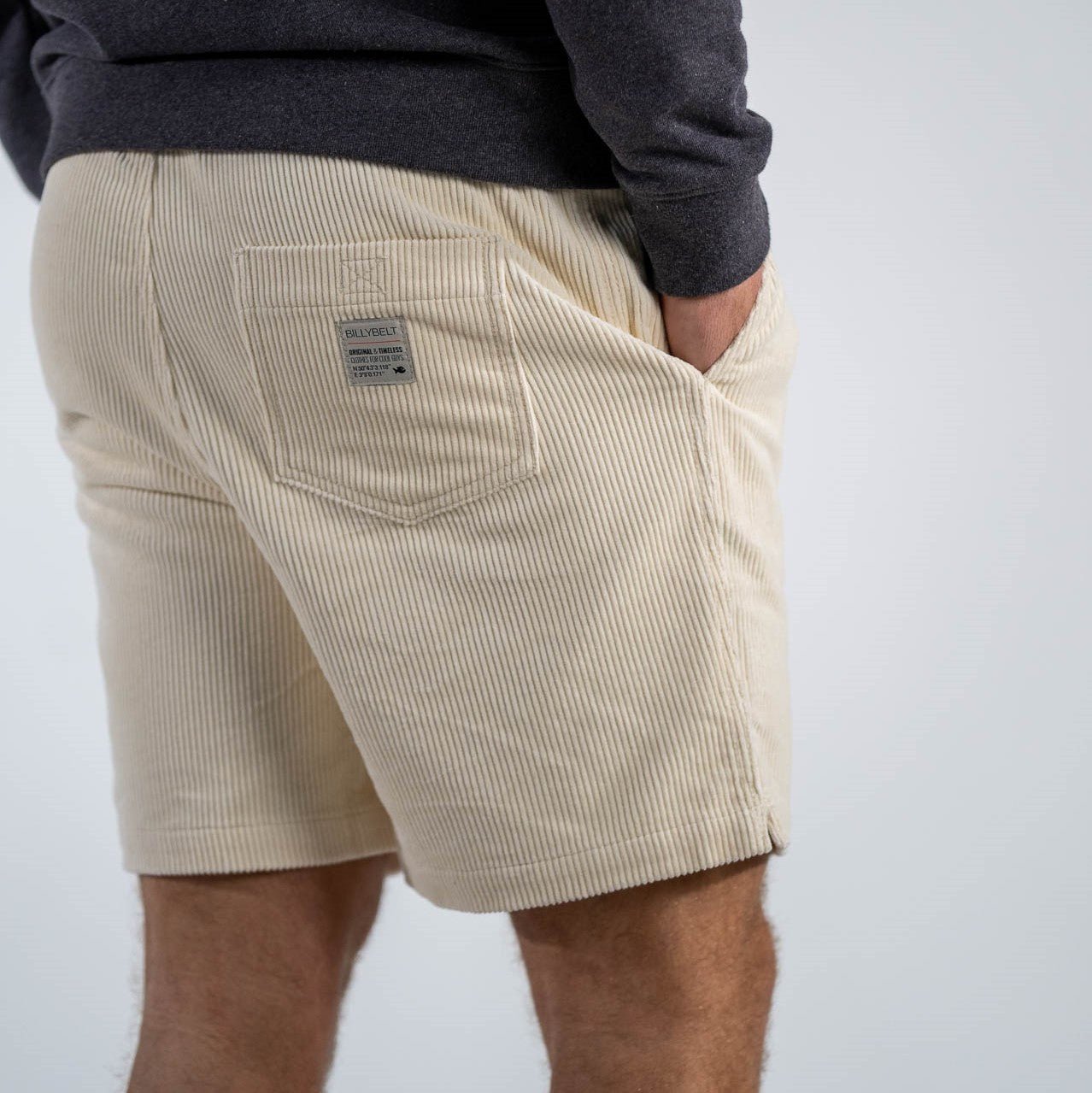 Ridge velvet shorts BILLYBELT Beige