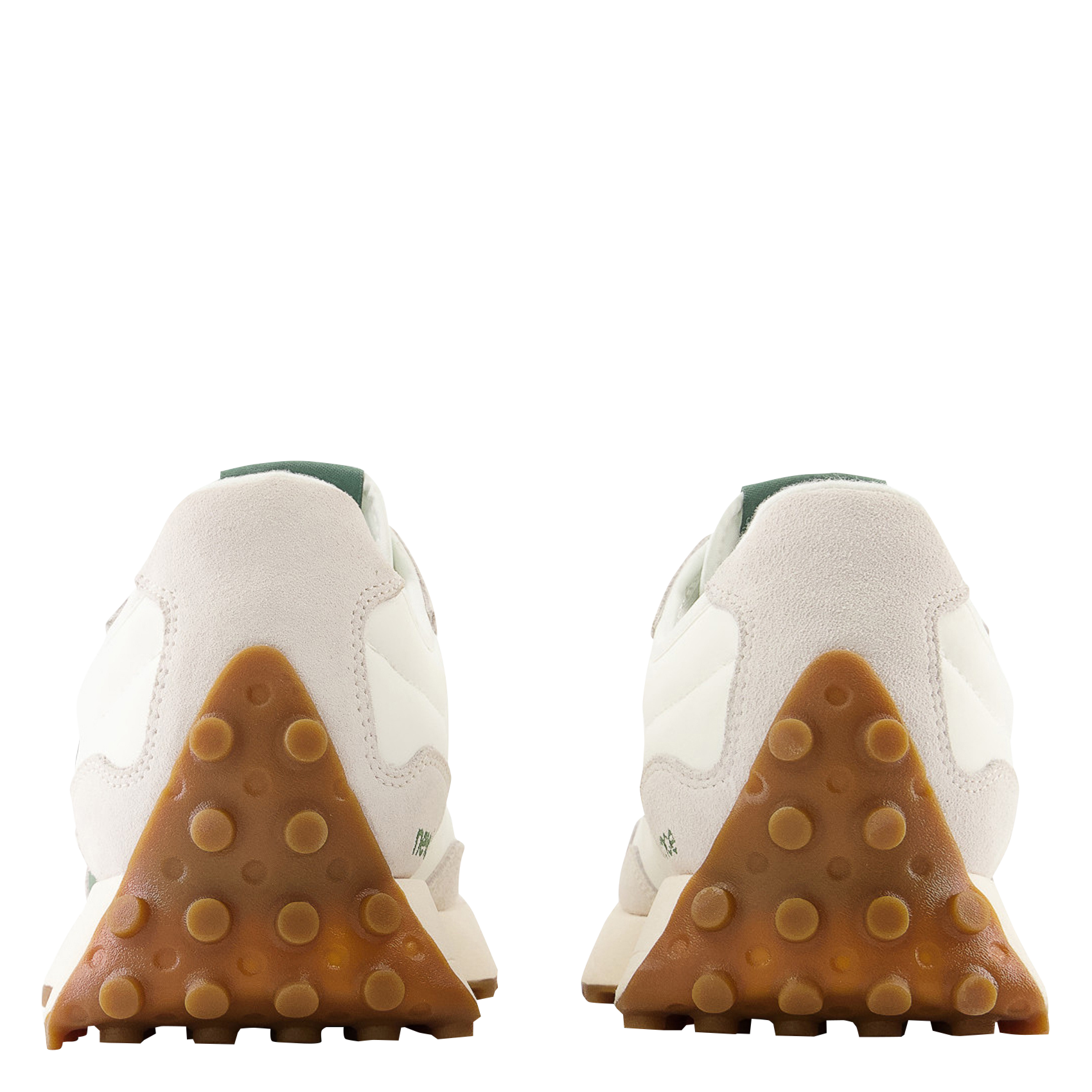 Low-top leather trainers NEW BALANCE Beige