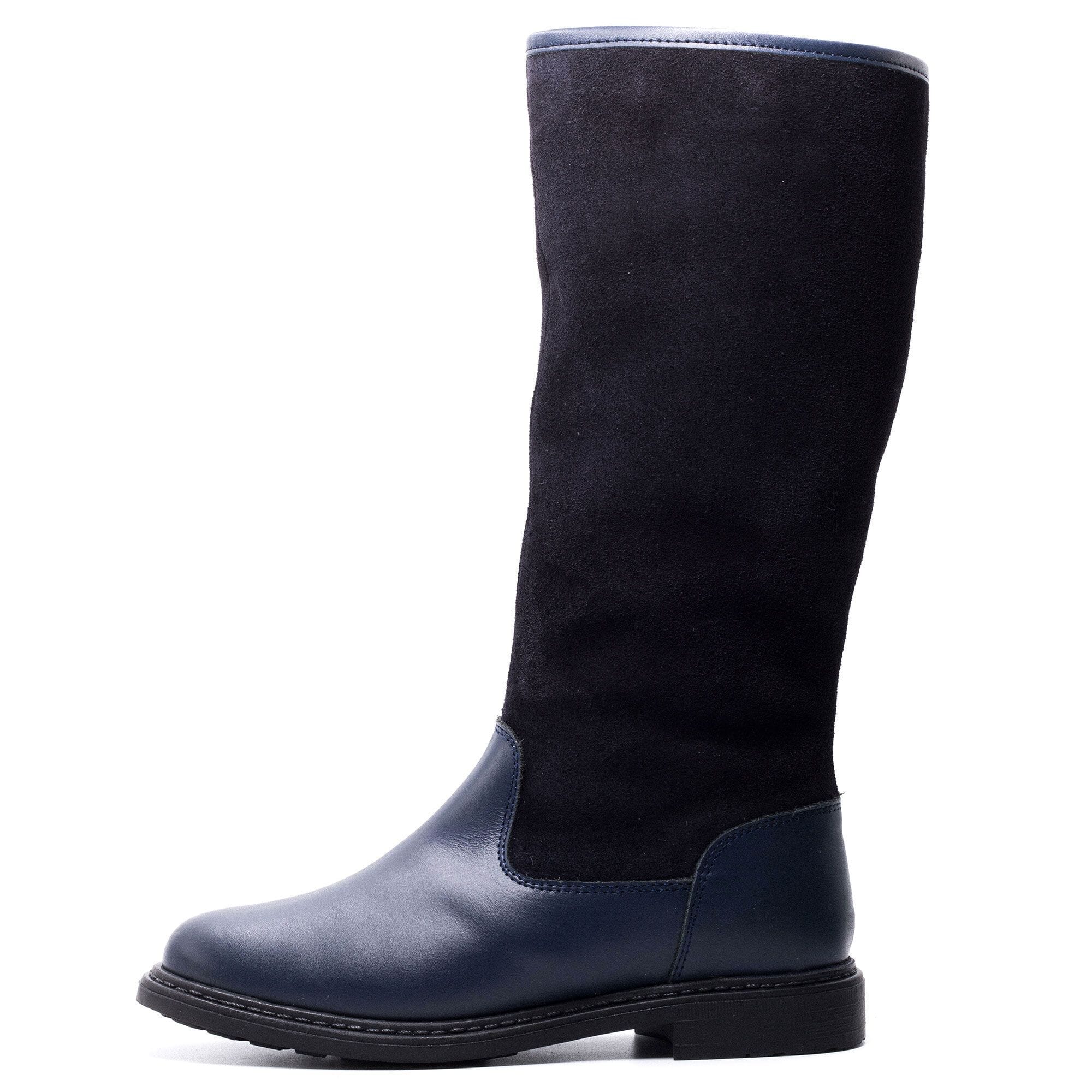Girl's fur-lined boots Boni & Sidonie Blue