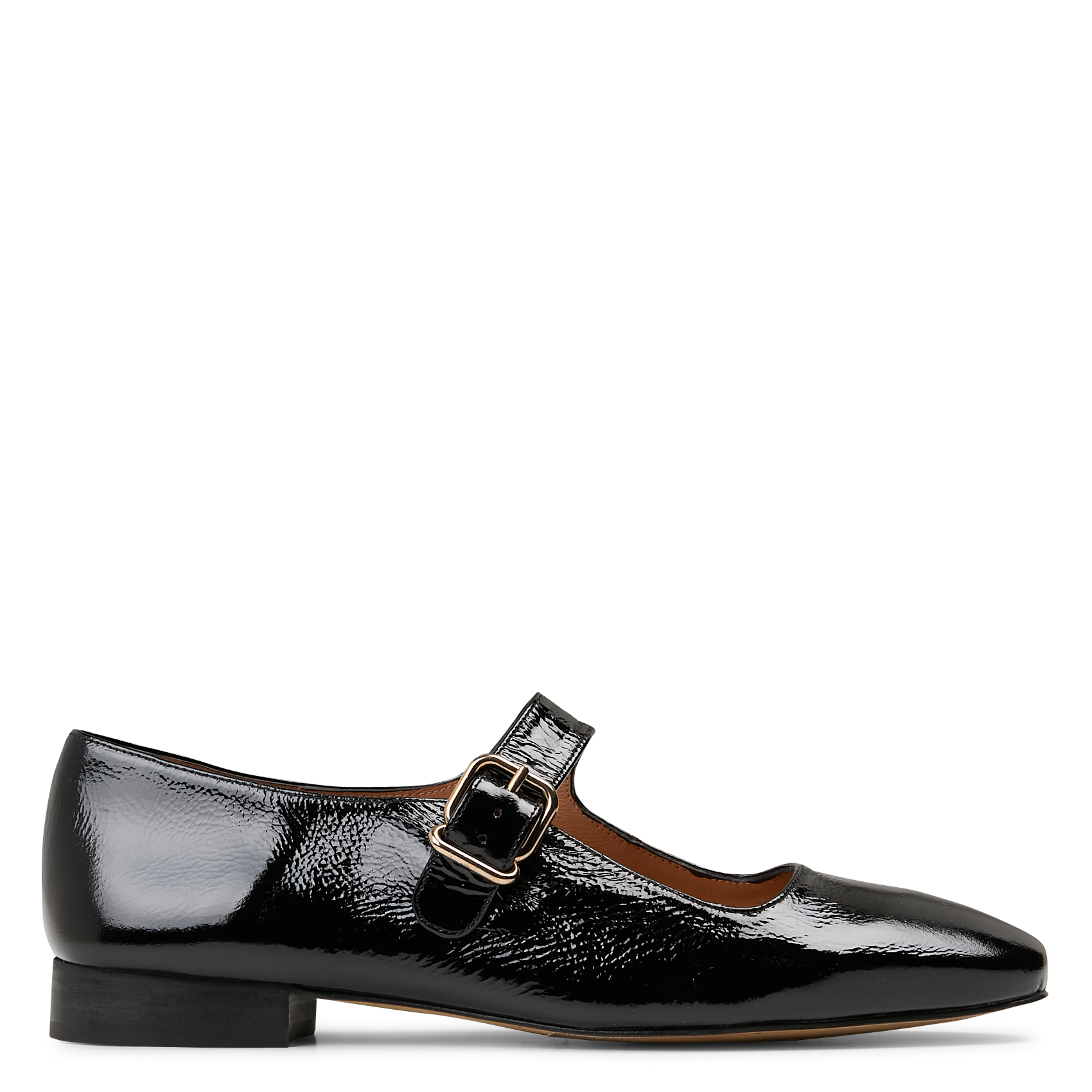 Jane patent leather ballet pumps MAISON 123 Black