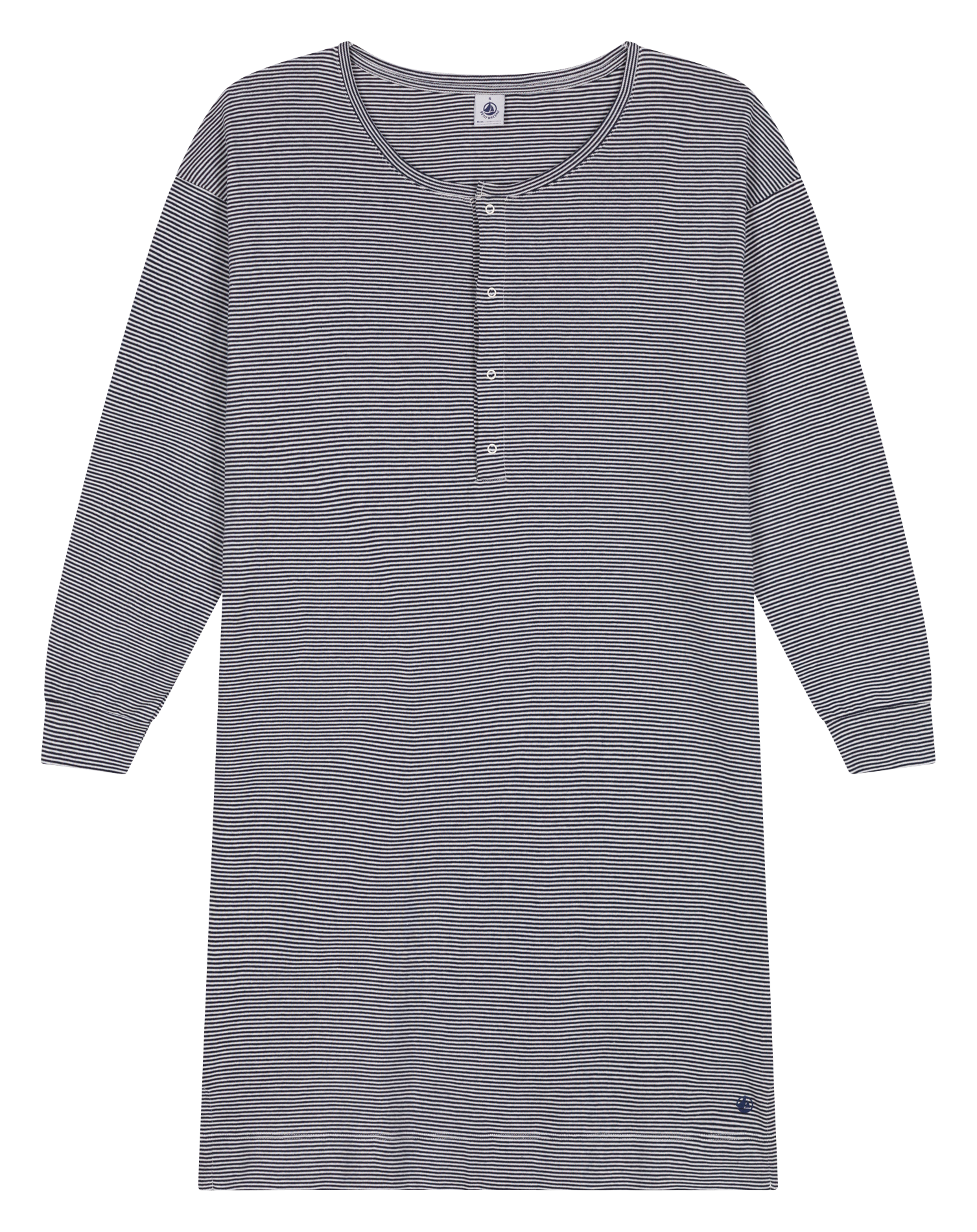 Baumwoll-Nachthemd PETIT BATEAU Mehrfarbig