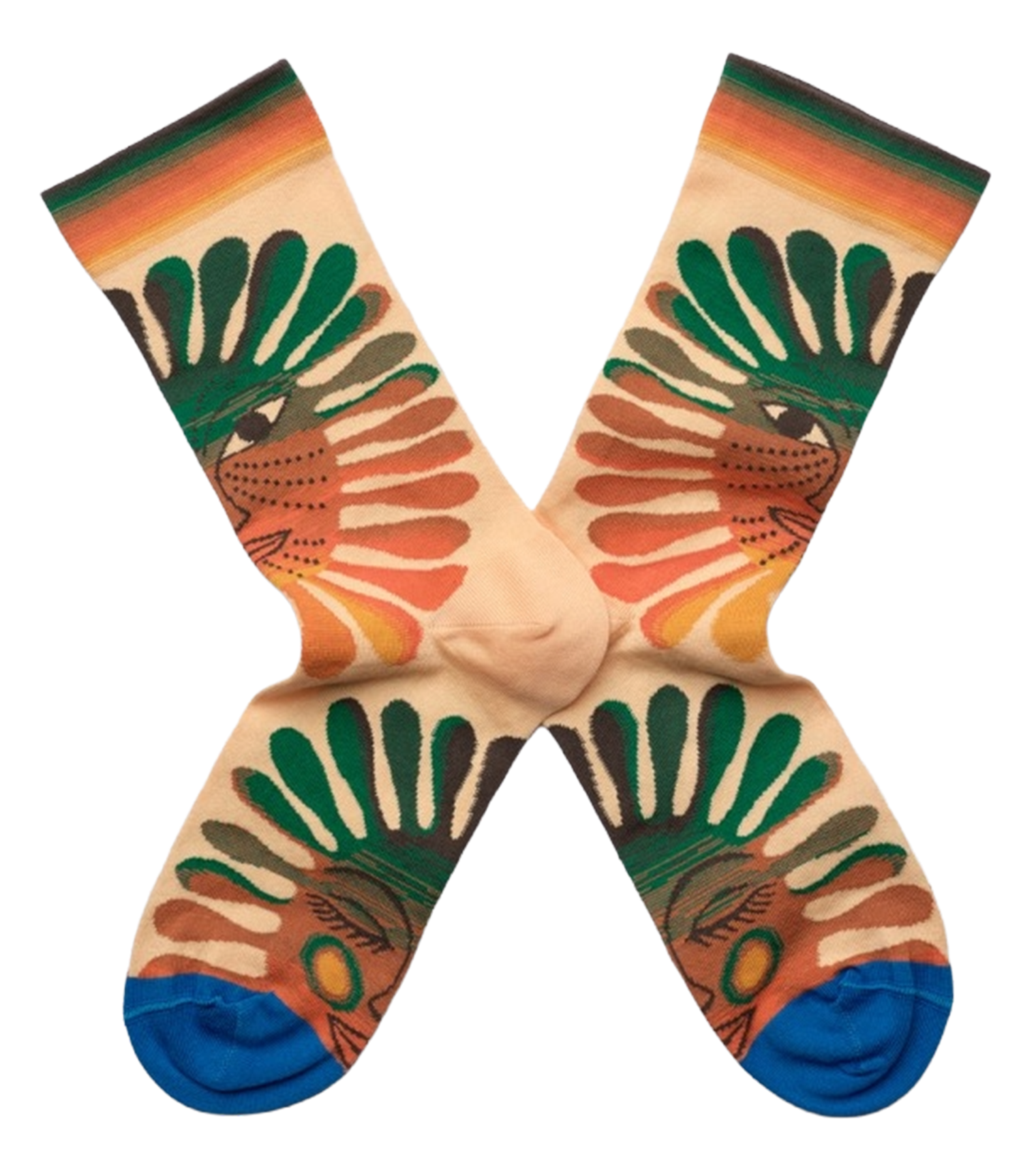 Chaussettes en coton mélangé imprimé BONNE MAISON Multicolore