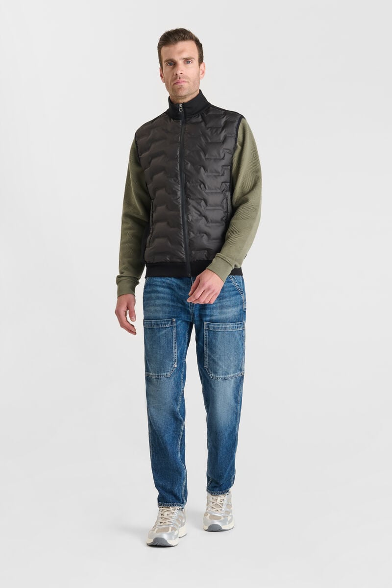 Sleeveless jacket LE TEMPS DES CERISES Black