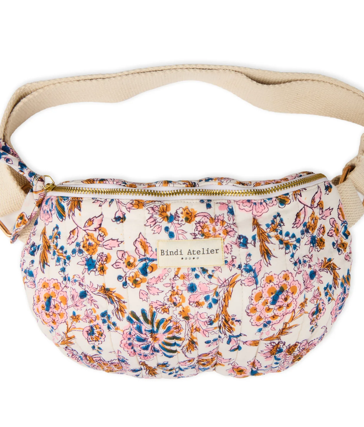 Adult printed kiala fanny pack BINDI ATELIER Beige