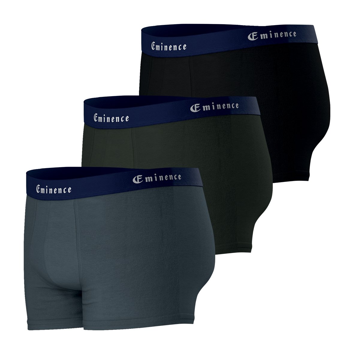 Set of 3 boxers made in France EMINENCE Multicolored