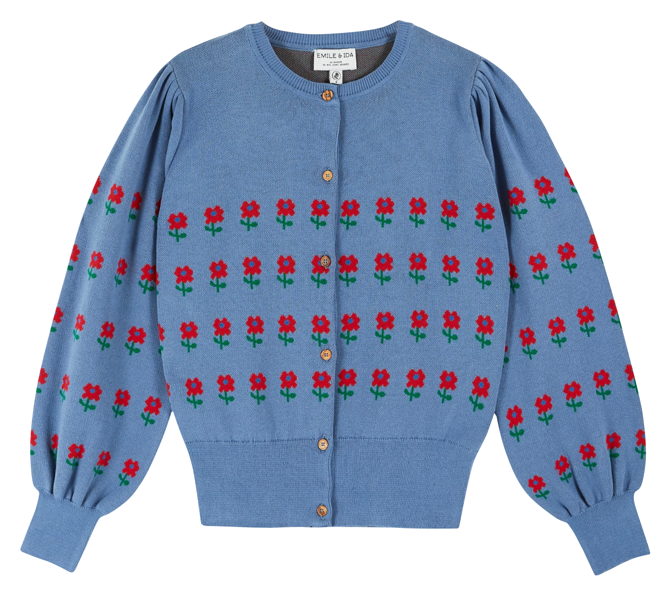 Gilet col rond  DARYL Nuage