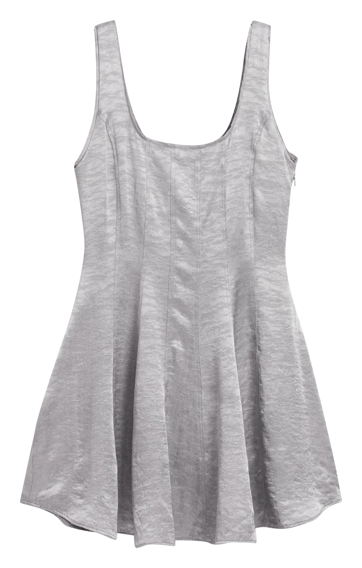 Kurzes Kleid mit quadratischem Ausschnitt DESIGUAL Schwarz