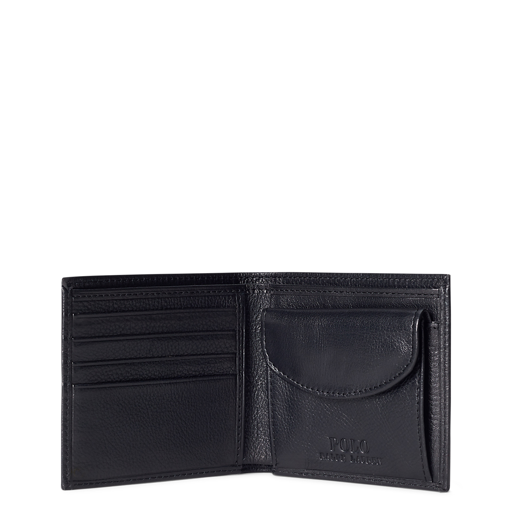 Babylon leather wallet POLO RALPH LAUREN Black