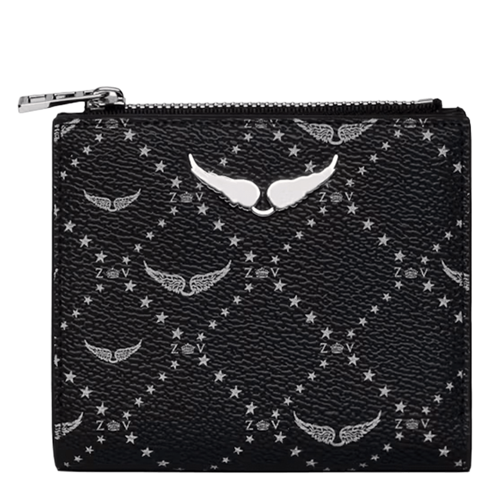 Portefeuille imprimé zippé ZADIG&VOLTAIRE