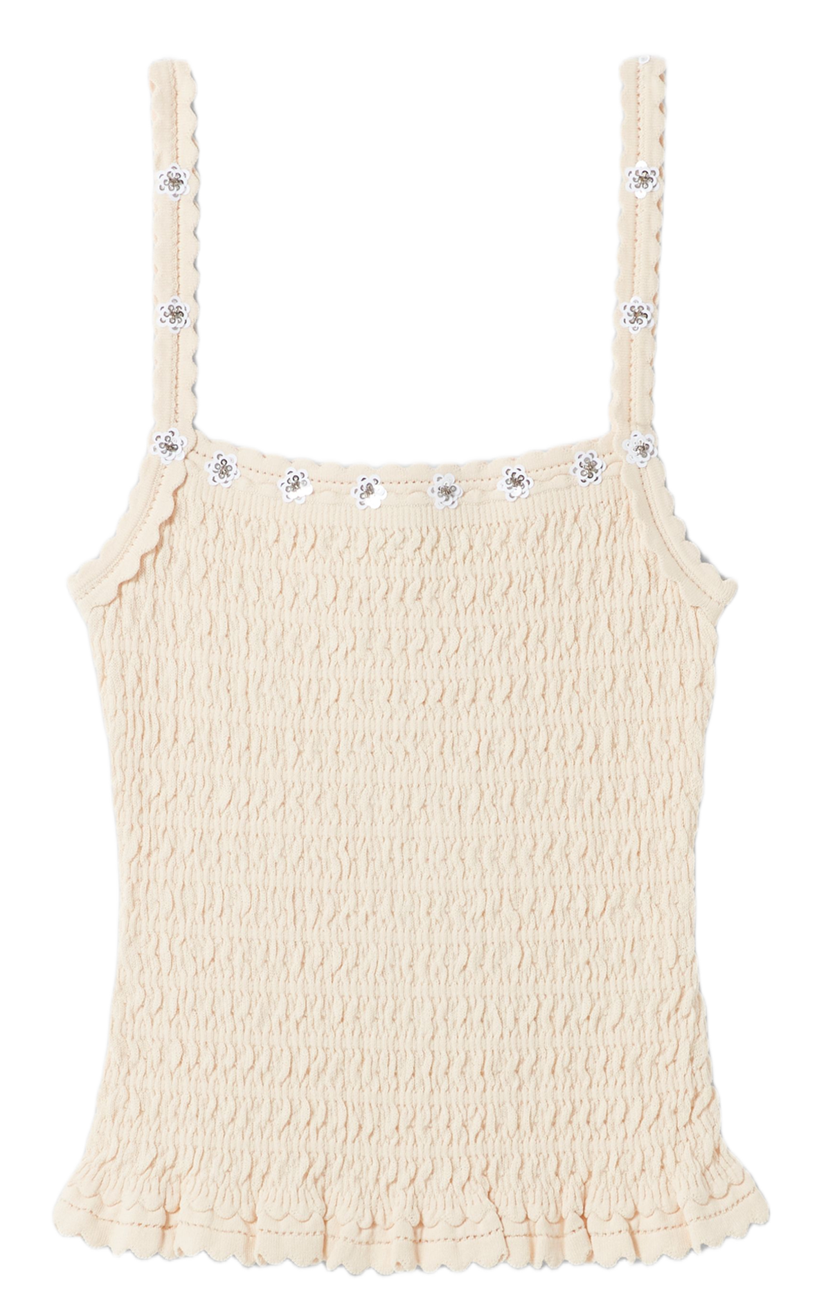 Top ajusté en maille CLAUDIE PIERLOT Jaune