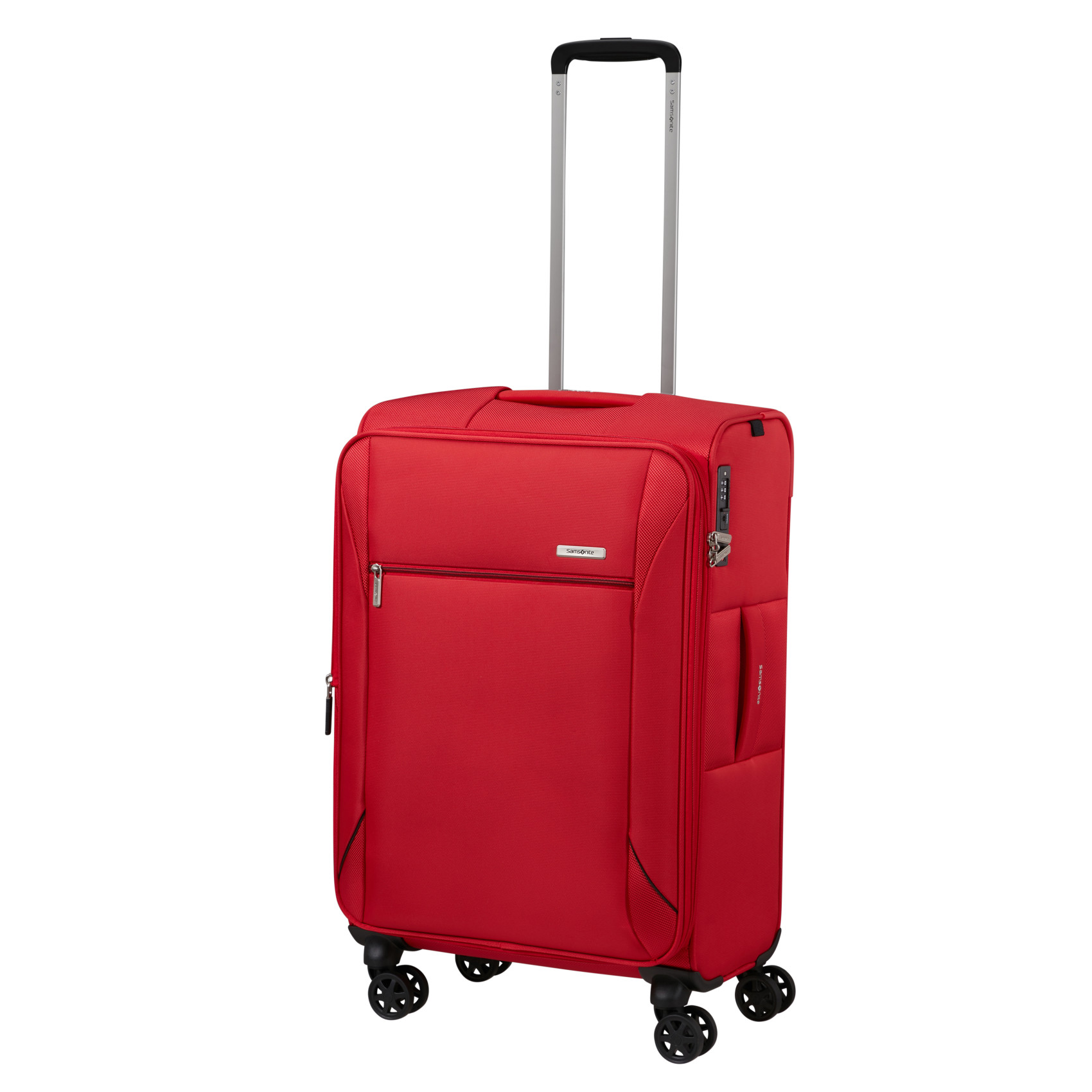 Base Breeze 4-Wheel Suitcase Size M SAMSONITE Red