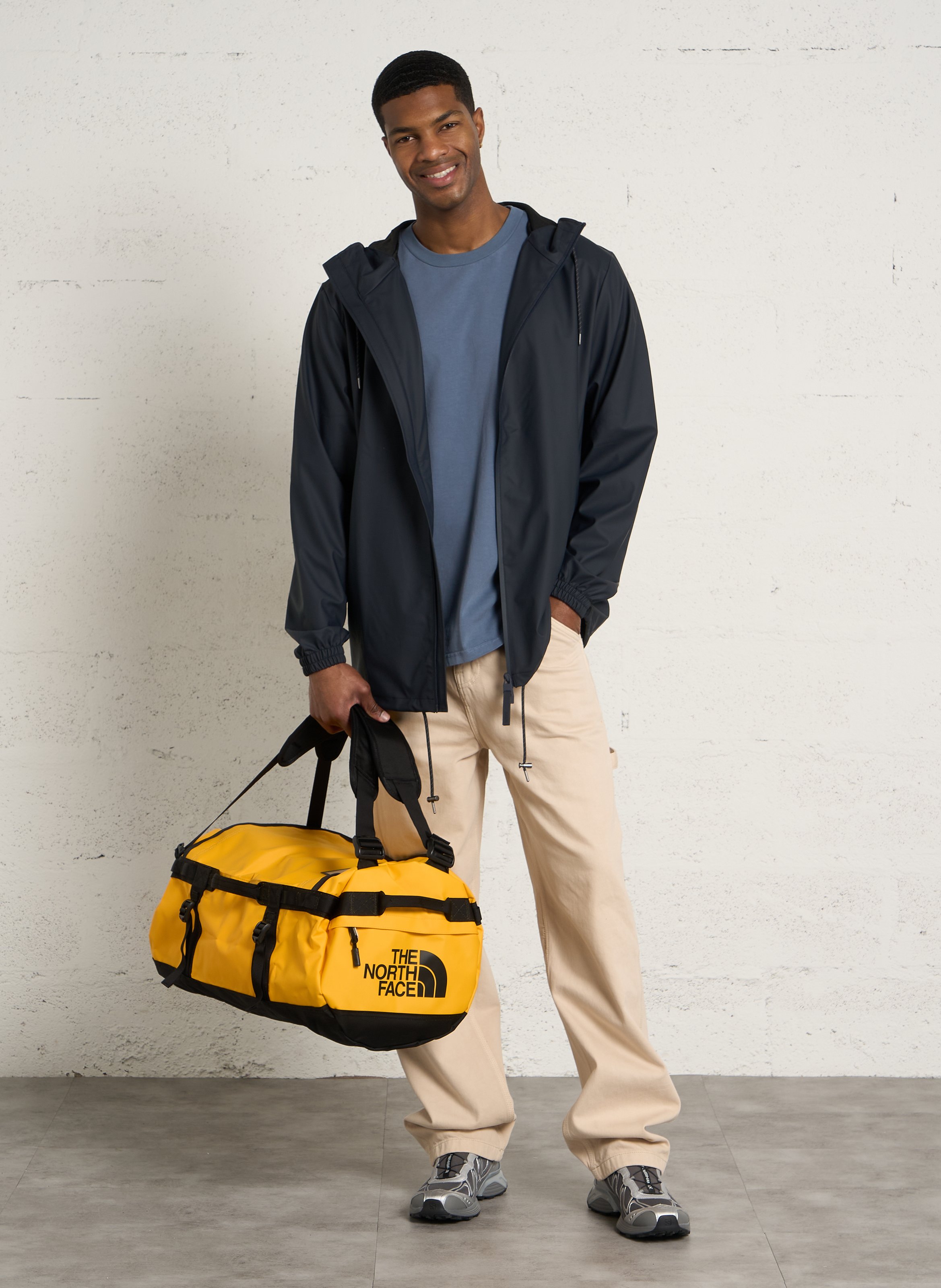 Kompakte Reisetasche uni THE NORTH FACE Gelb